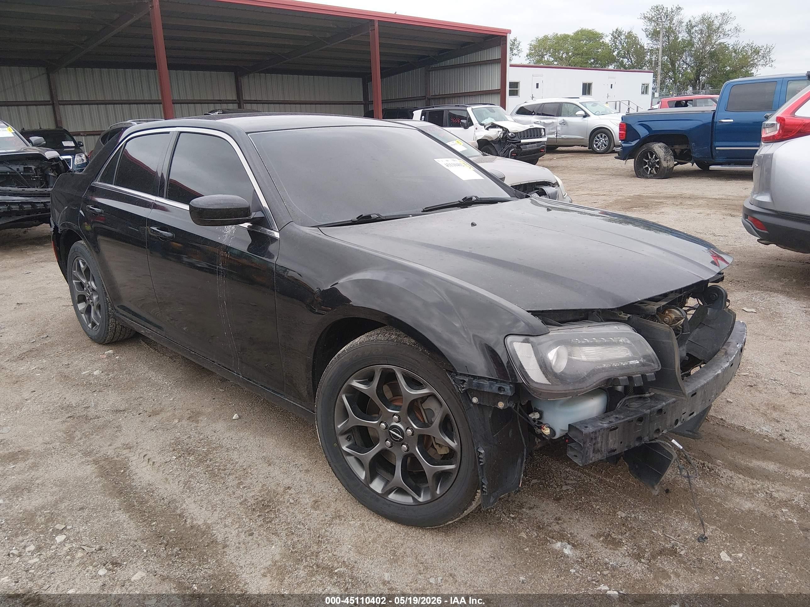 2015 Chrysler 300 300s Black vin: 2C3CCAGG4FH787248