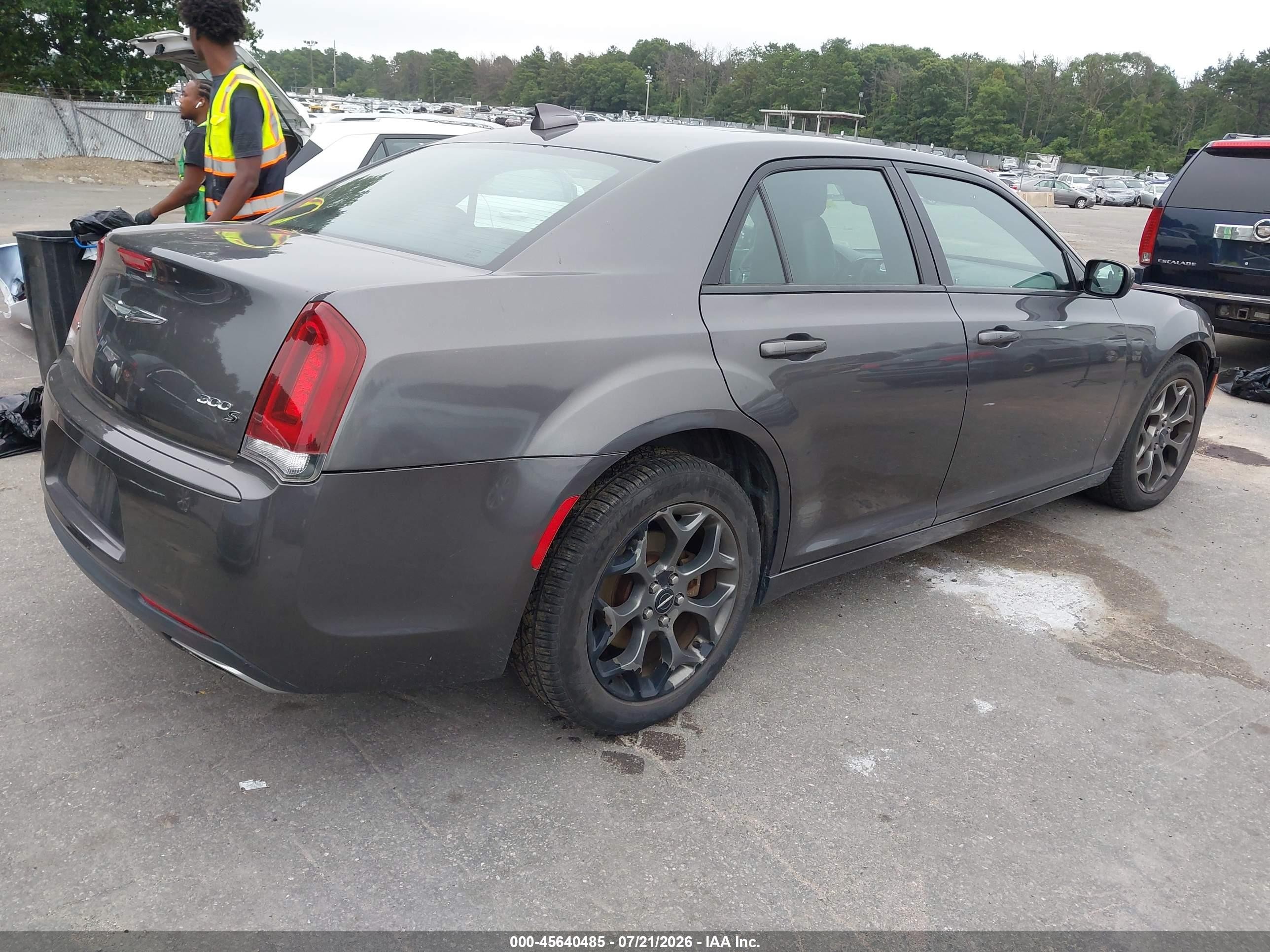 2015 Chrysler 300 300s Gray vin: 2C3CCAGG4FH810740