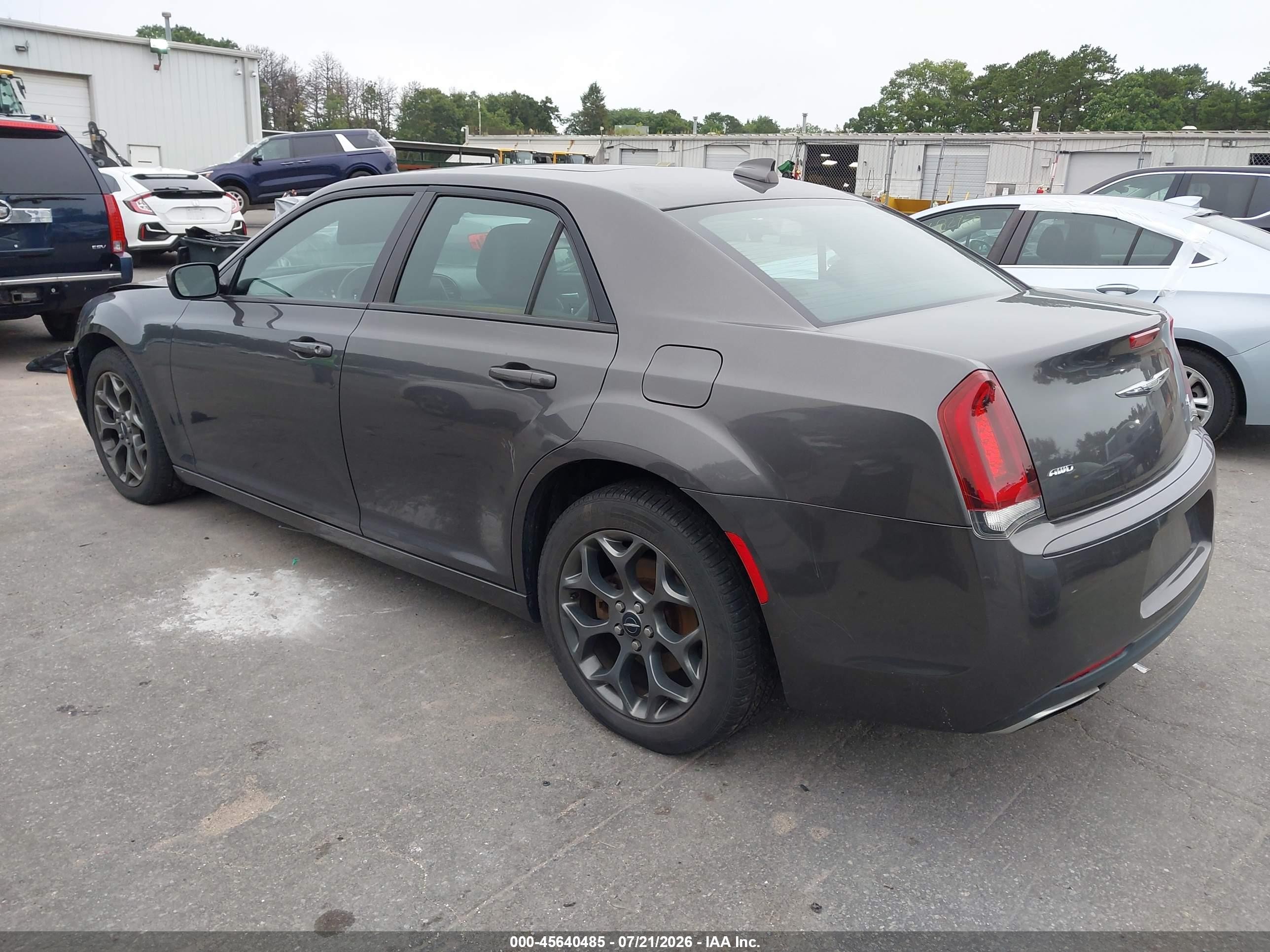 2015 Chrysler 300 300s Gray vin: 2C3CCAGG4FH810740