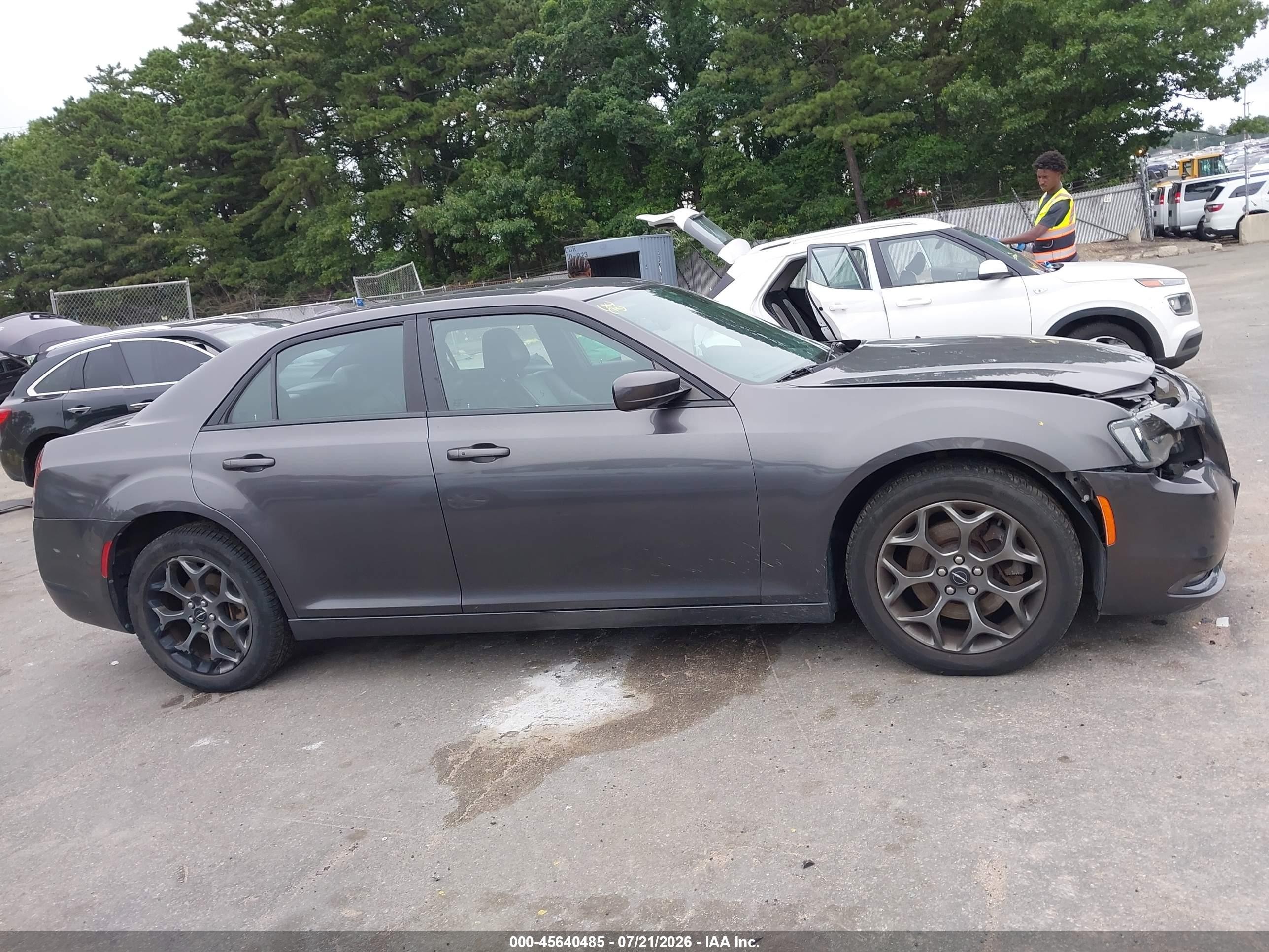 2015 Chrysler 300 300s Gray vin: 2C3CCAGG4FH810740