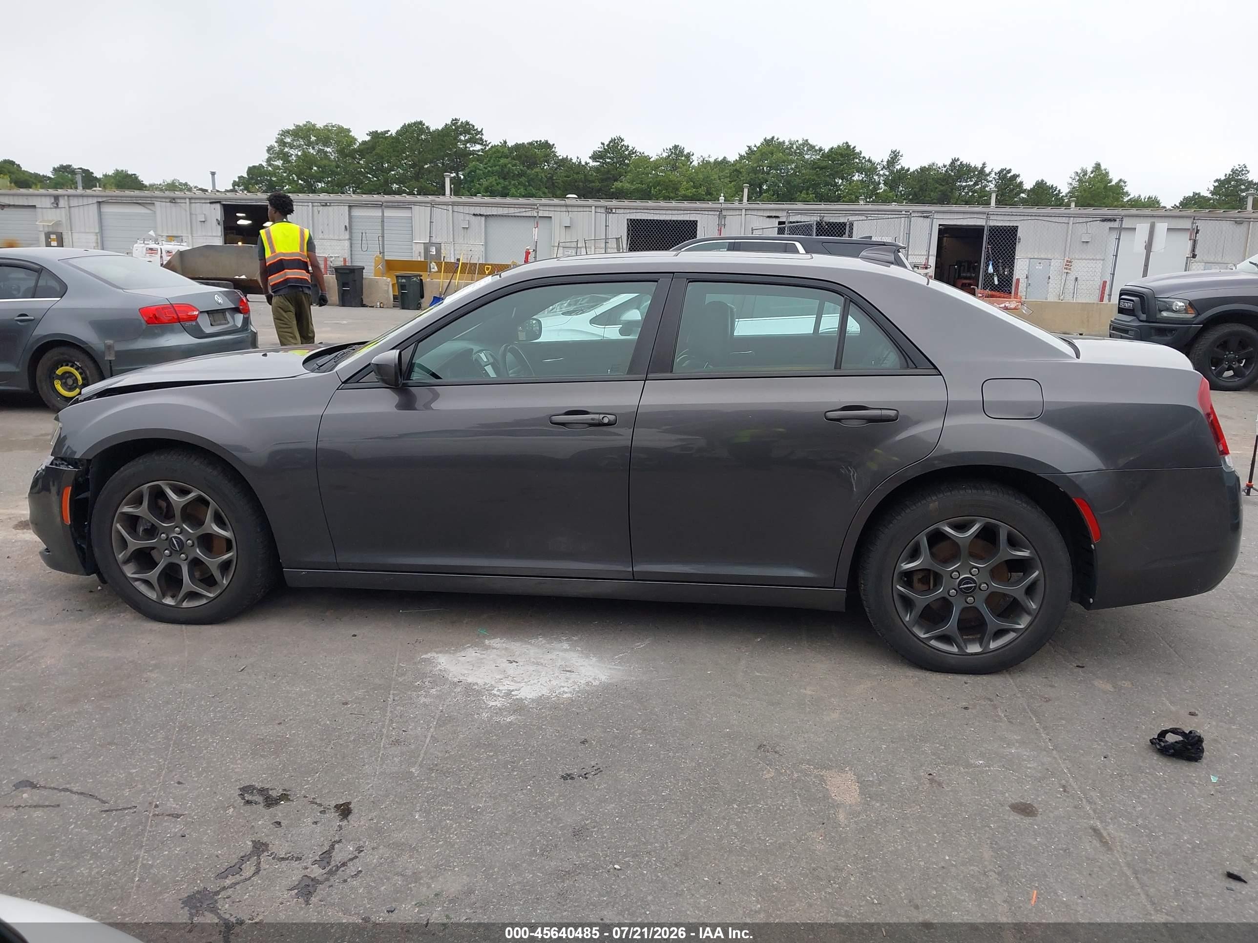 2015 Chrysler 300 300s Gray vin: 2C3CCAGG4FH810740