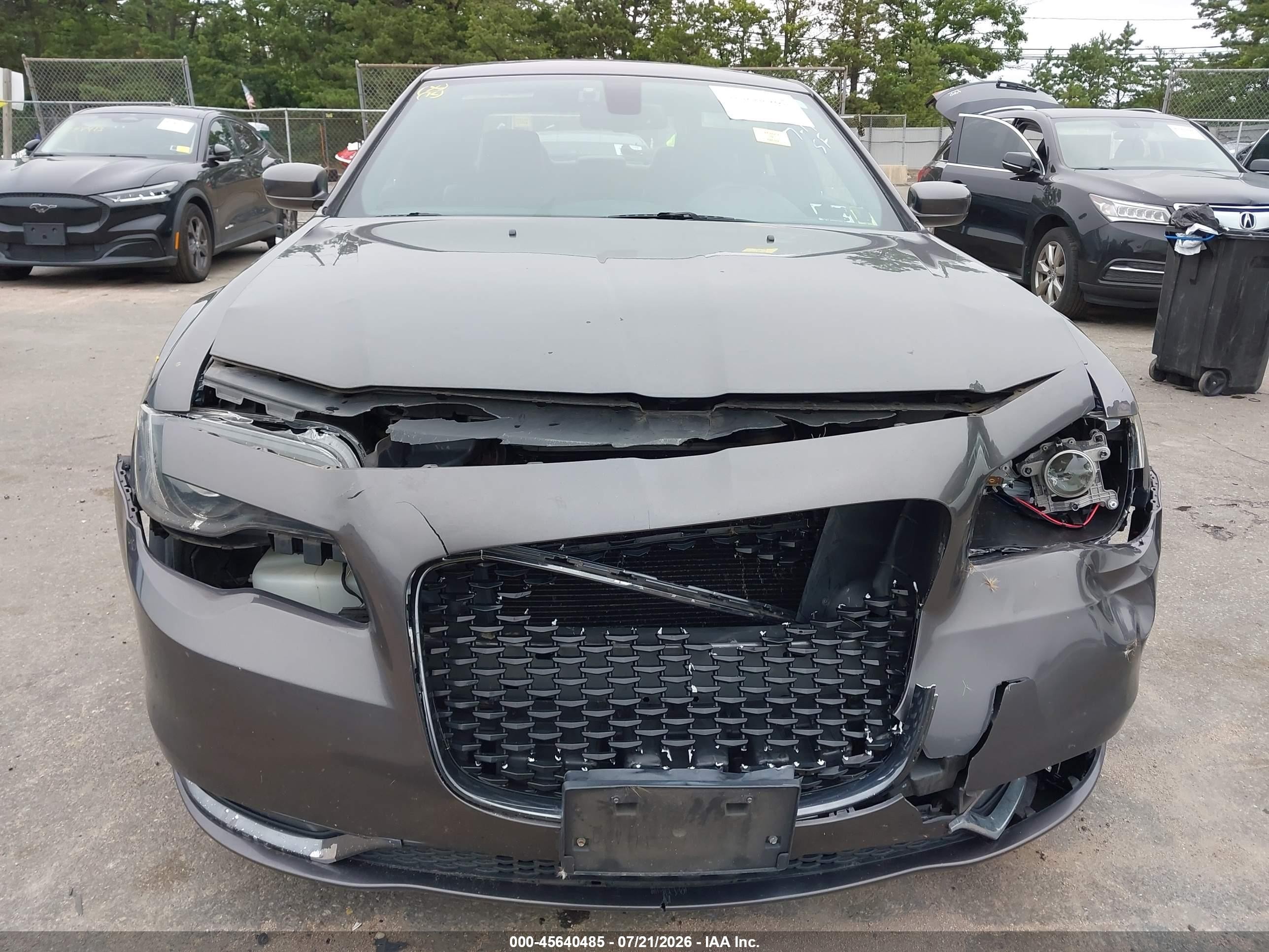 2015 Chrysler 300 300s Gray vin: 2C3CCAGG4FH810740