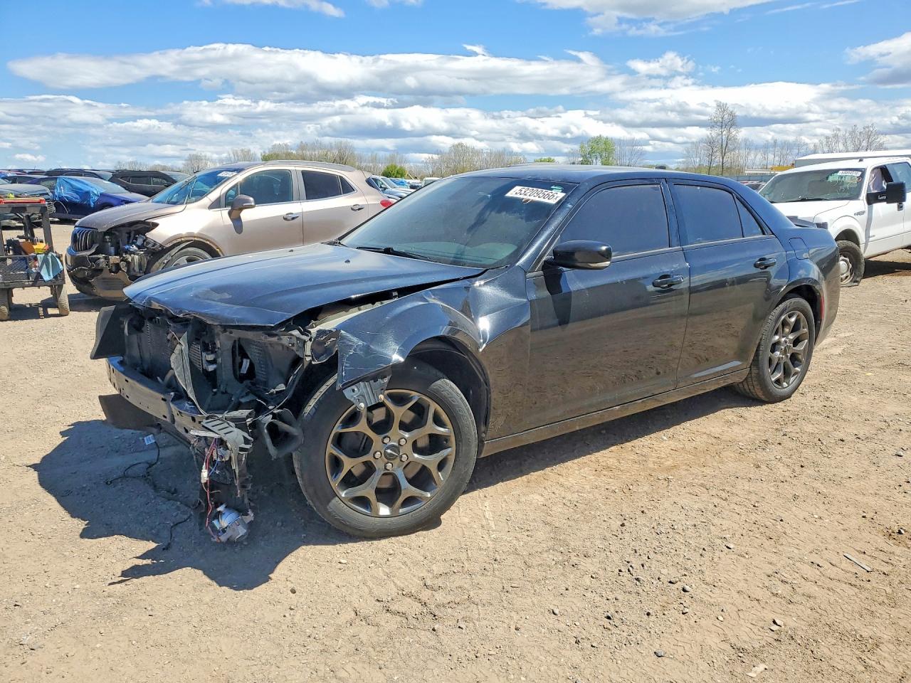 2015 Chrysler 300 S Black vin: 2C3CCAGG4FH932370