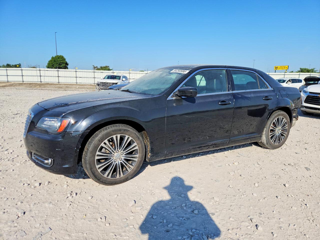 2014 Chrysler 300 S Черный vin: 2C3CCAGG5EH142266