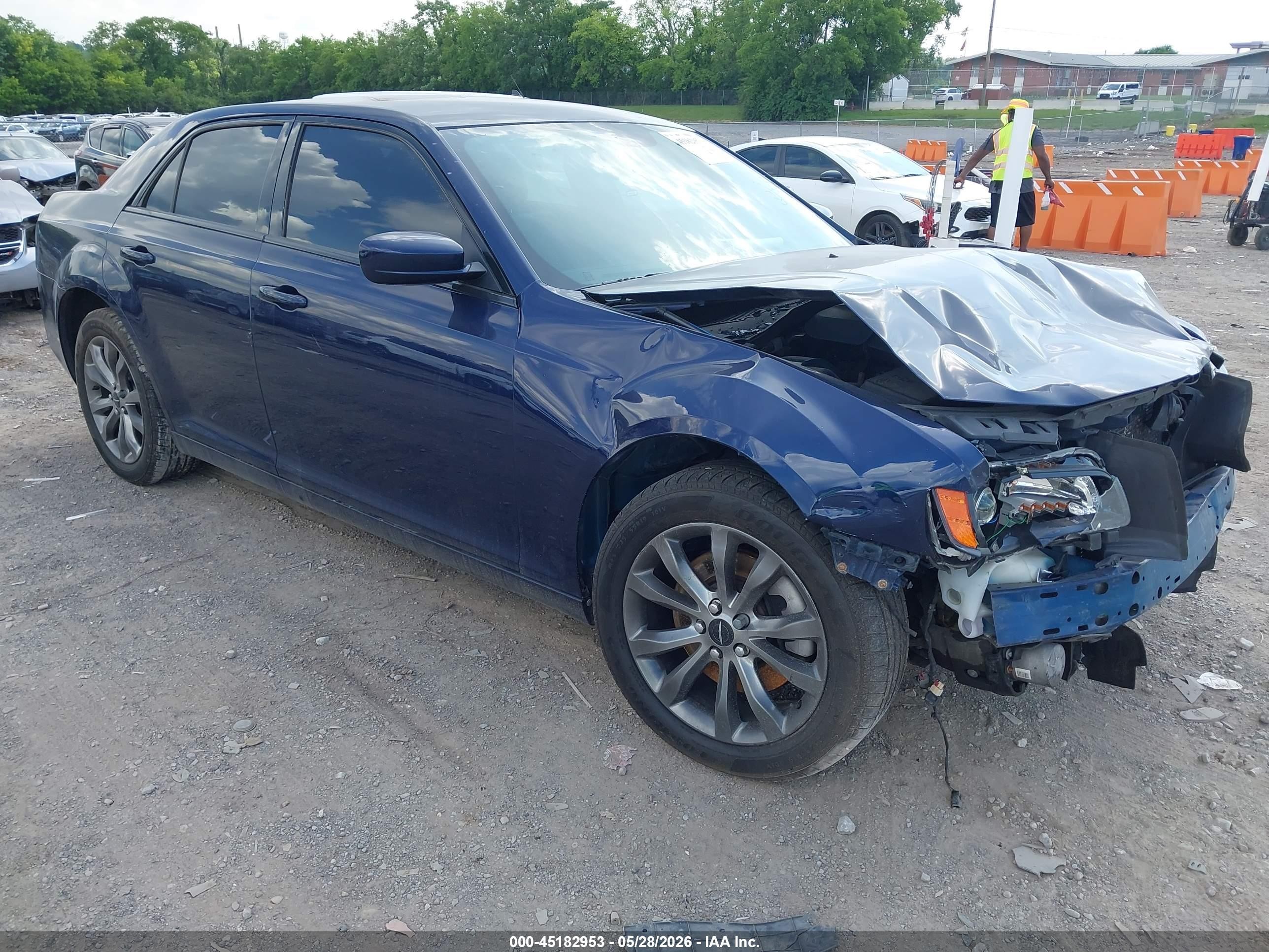 2014 Chrysler 300 300s Blue vin: 2C3CCAGG5EH222568