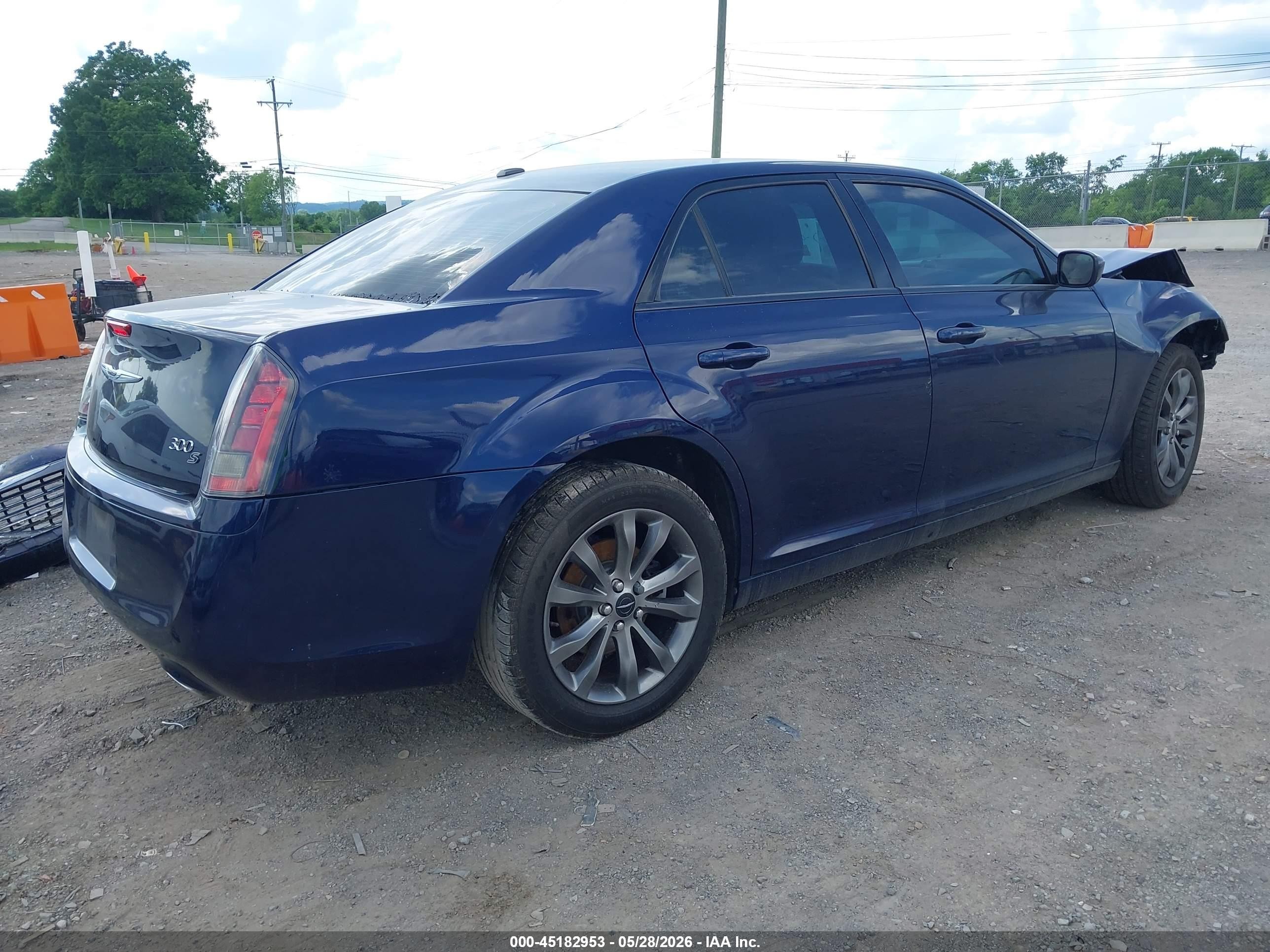2014 Chrysler 300 300s Blue vin: 2C3CCAGG5EH222568