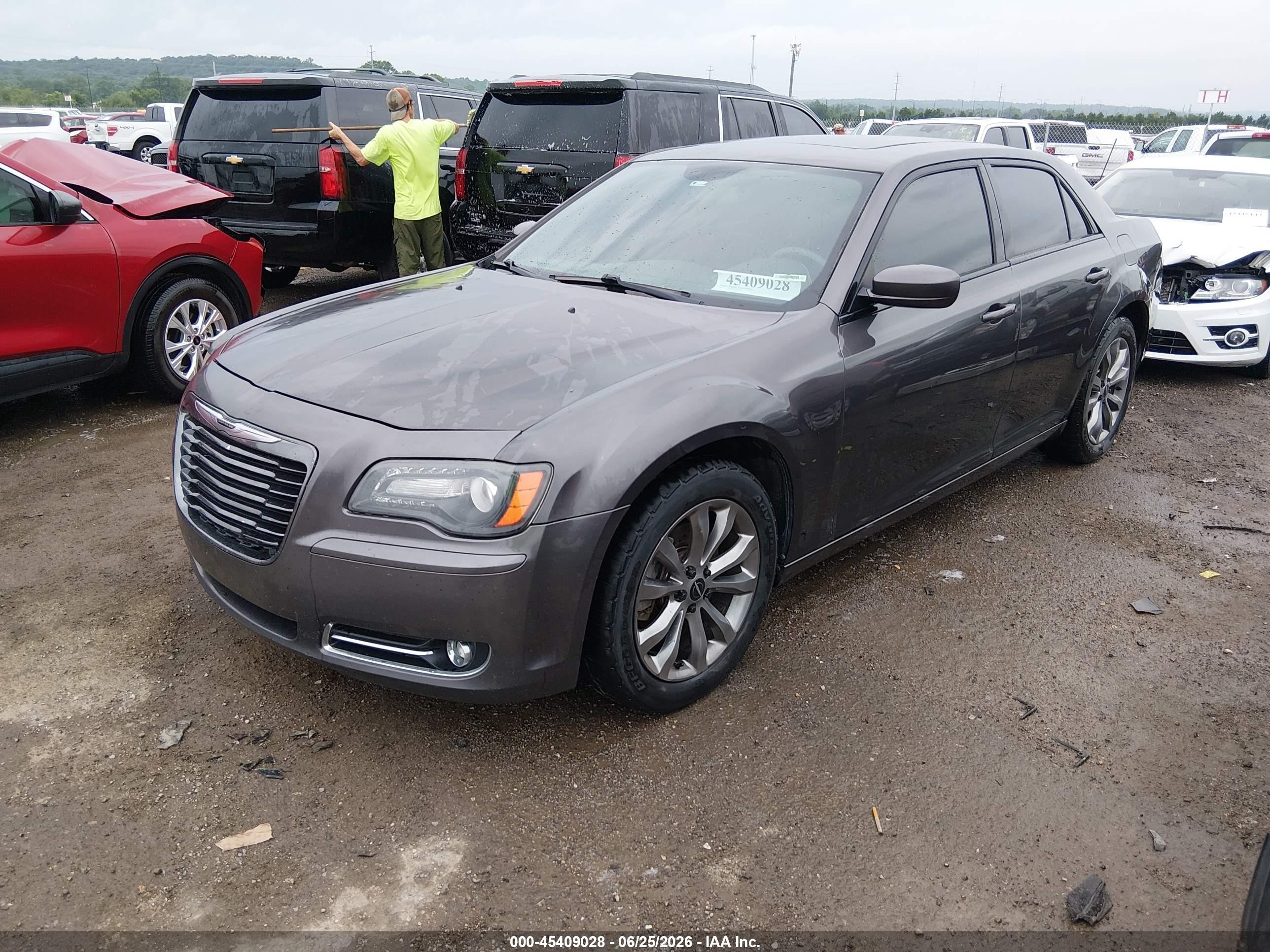 2014 Chrysler 300 300s Серый vin: 2C3CCAGG5EH297383