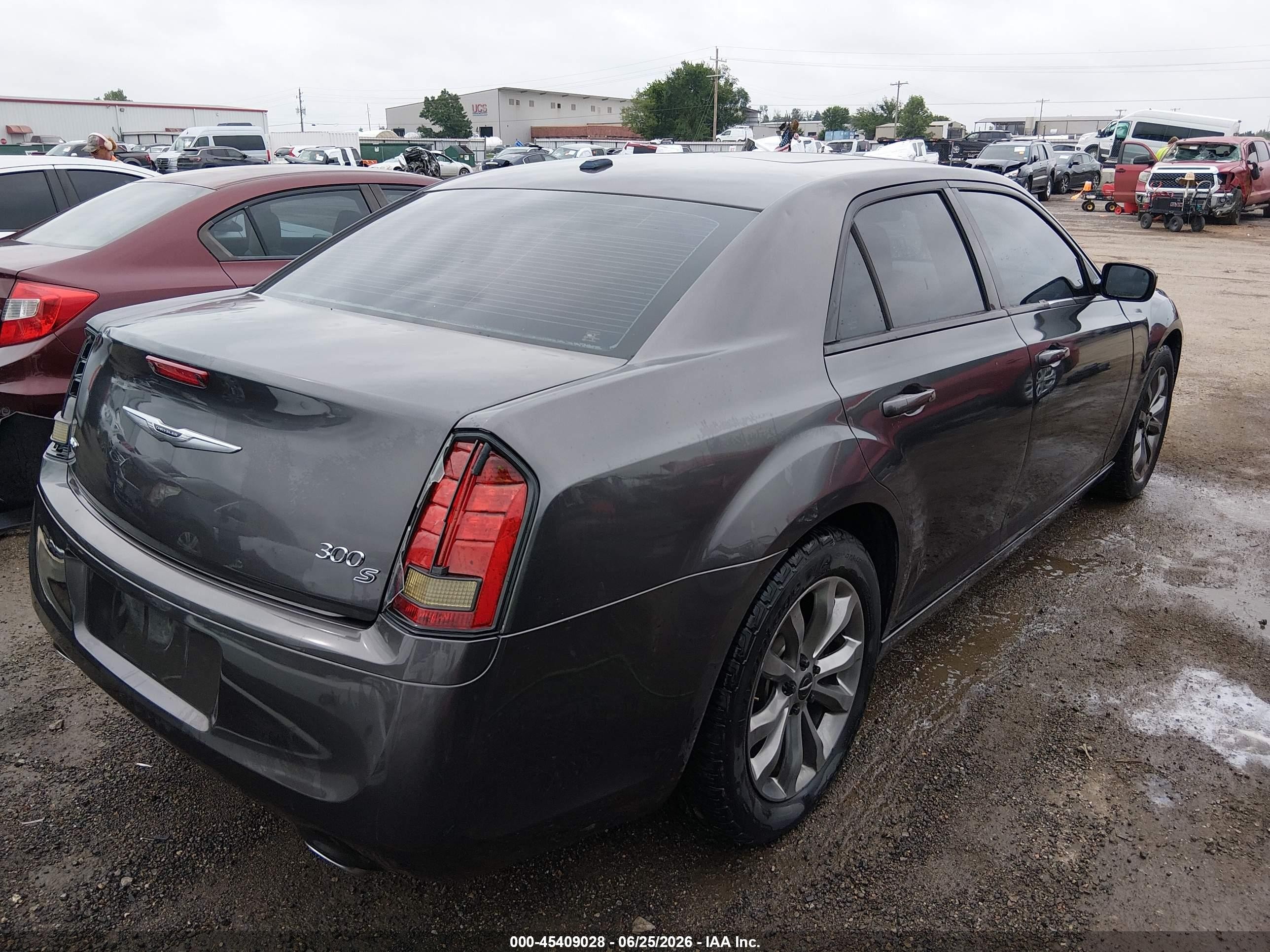 2014 Chrysler 300 300s Серый vin: 2C3CCAGG5EH297383