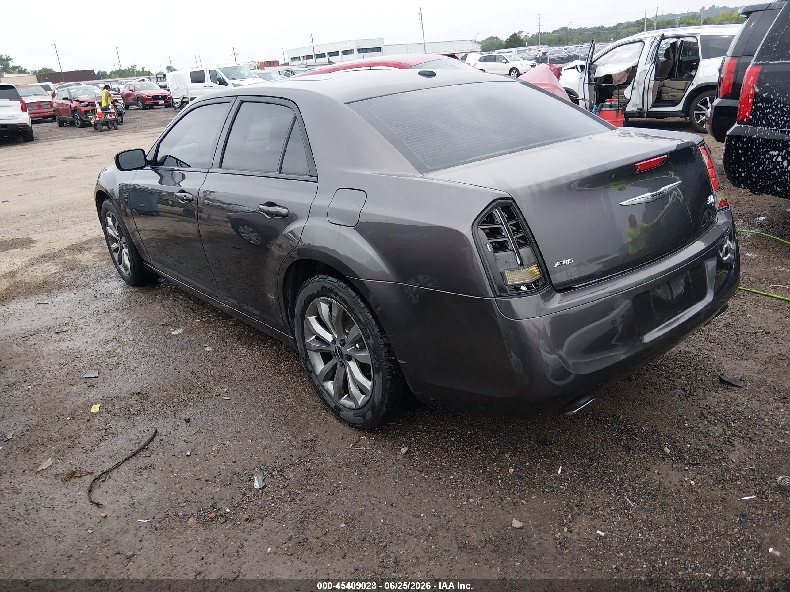 2014 Chrysler 300 300s Серый vin: 2C3CCAGG5EH297383
