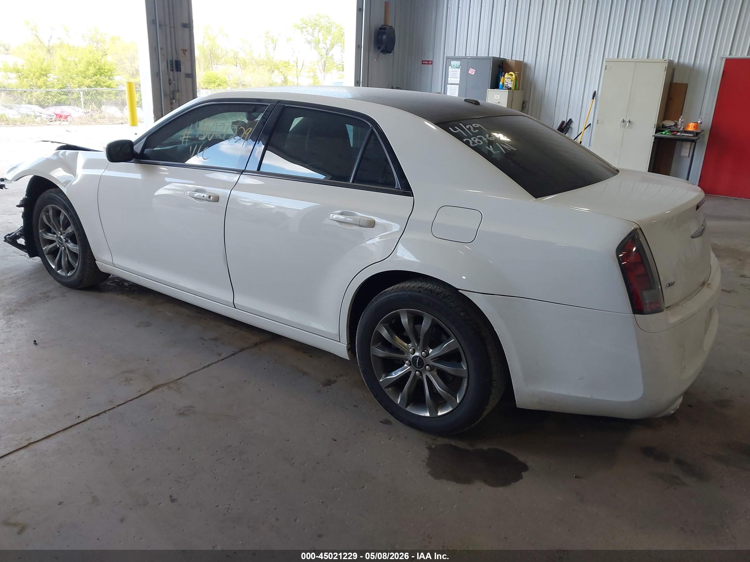 2014 Chrysler 300 300s White vin: 2C3CCAGG5EH378190
