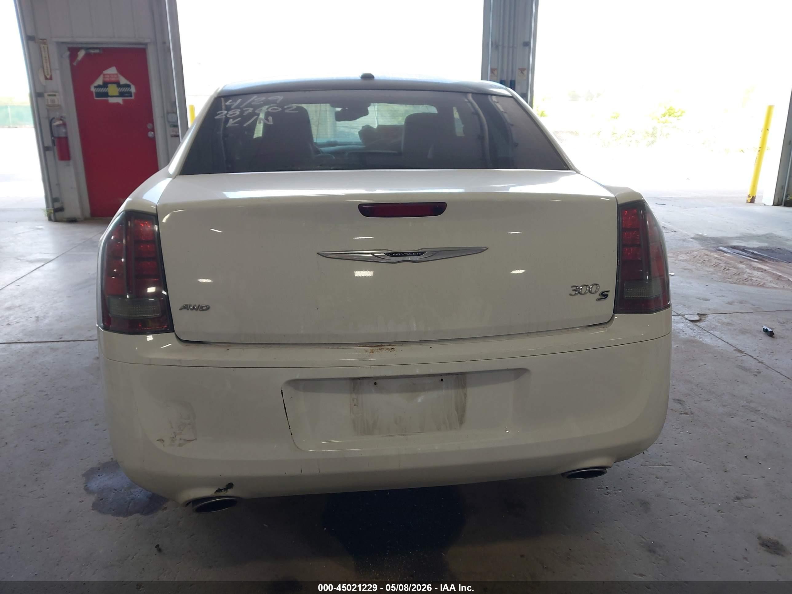 2014 Chrysler 300 300s White vin: 2C3CCAGG5EH378190