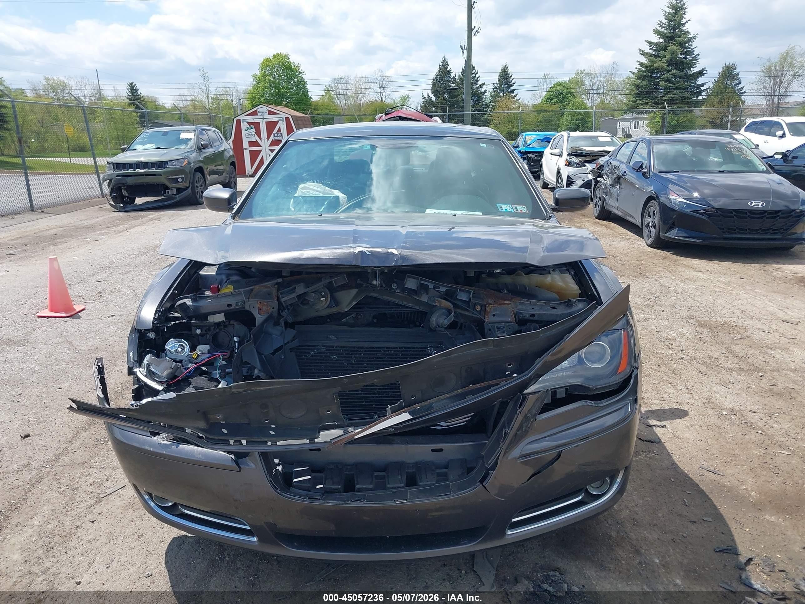 2014 Chrysler 300 300s Gray vin: 2C3CCAGG5EH383843
