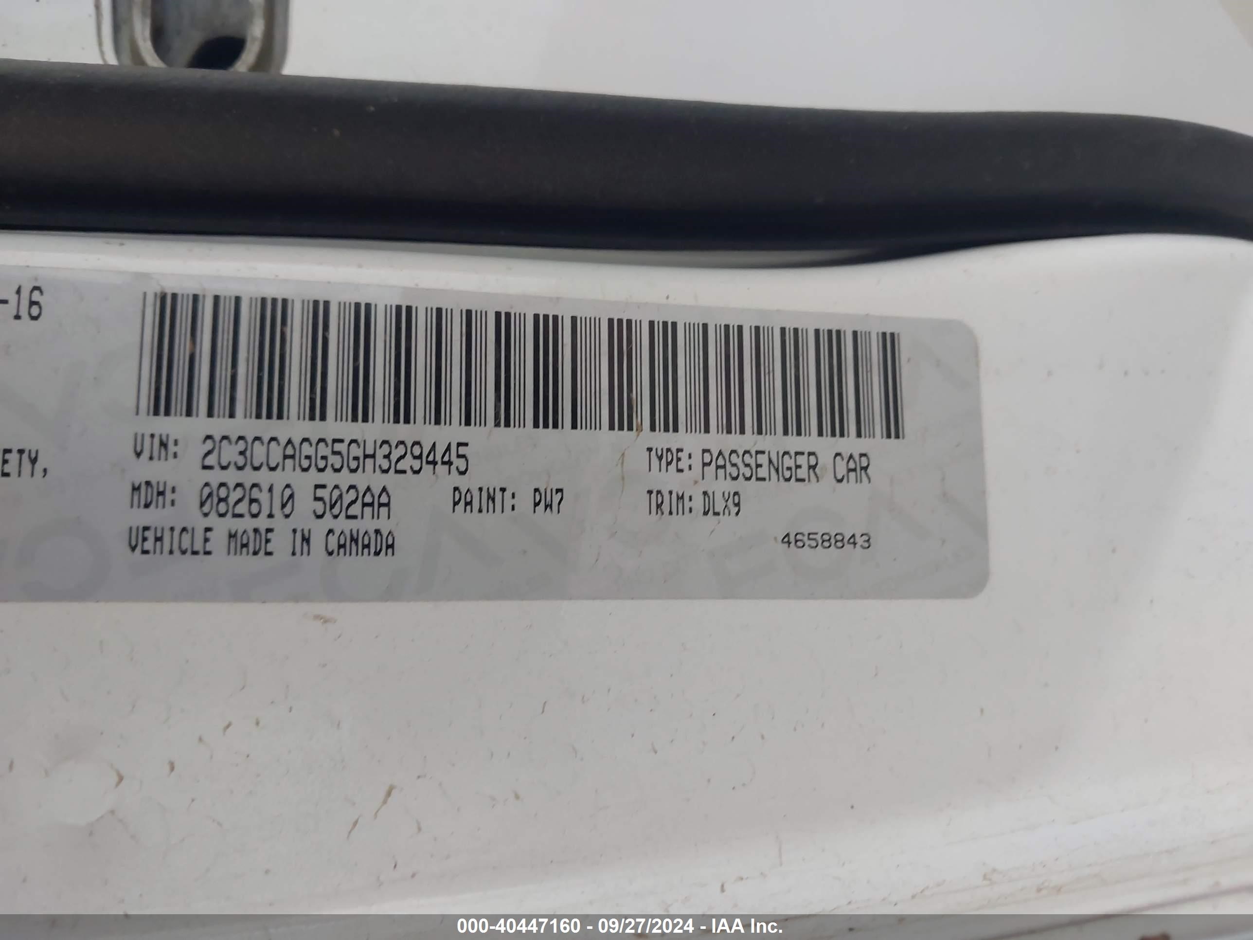 2016 Chrysler 300 300s White vin: 2C3CCAGG5GH329445