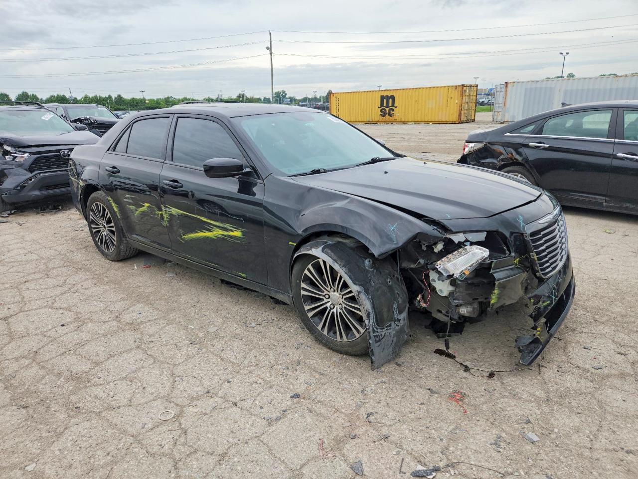 2014 Chrysler 300 S Black vin: 2C3CCAGG6EH287753