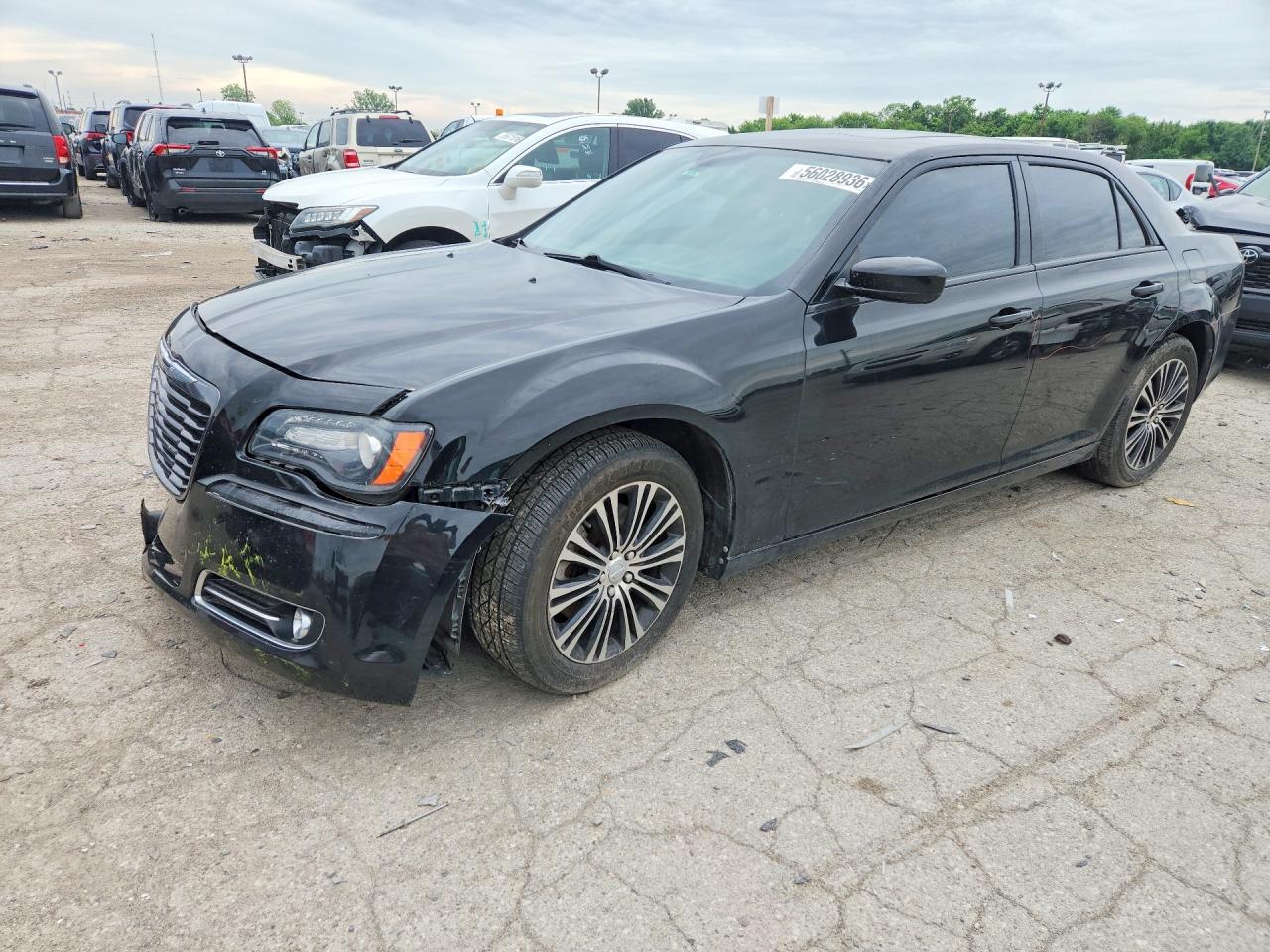 2014 Chrysler 300 S Black vin: 2C3CCAGG6EH287753