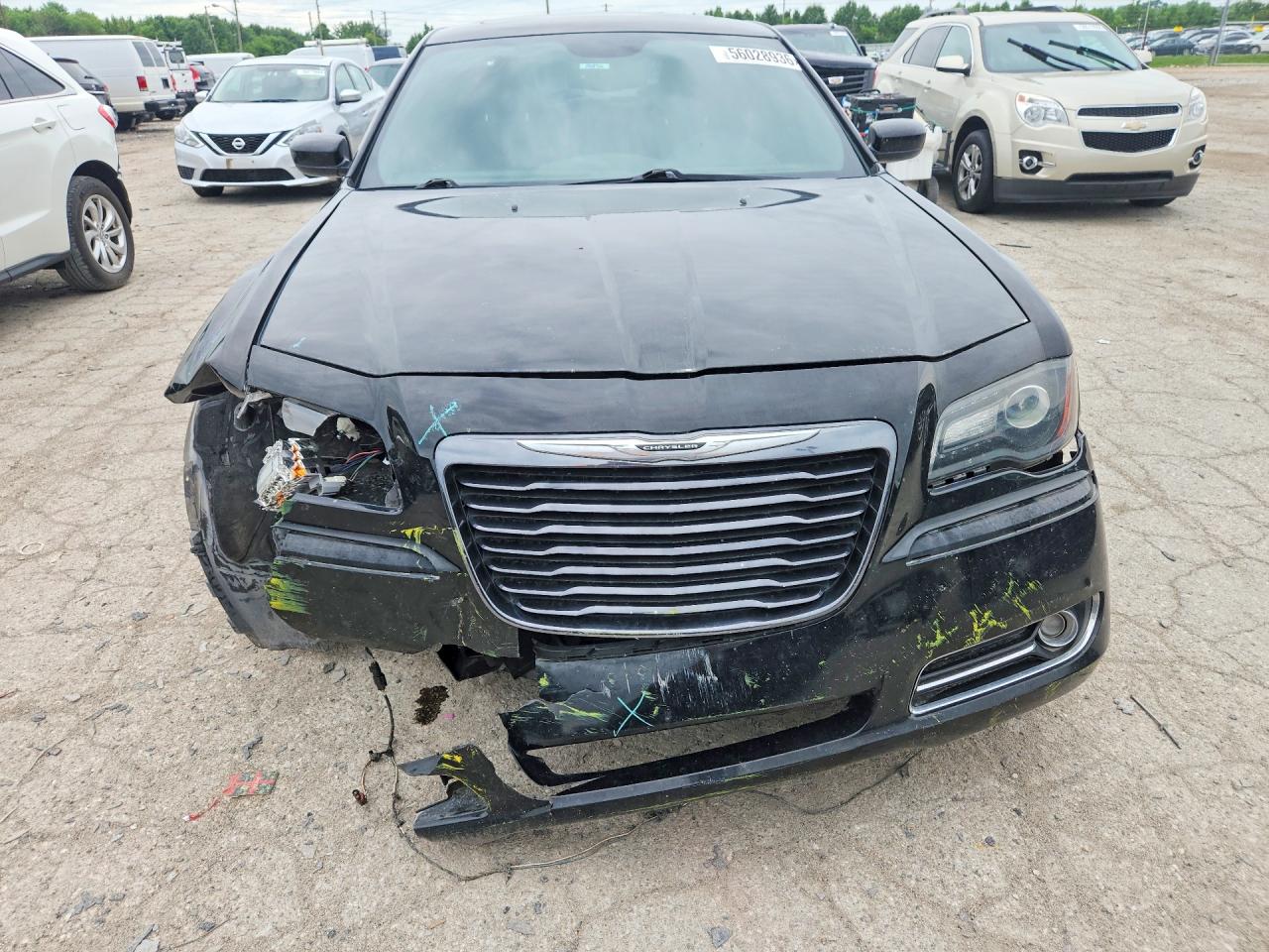 2014 Chrysler 300 S Black vin: 2C3CCAGG6EH287753
