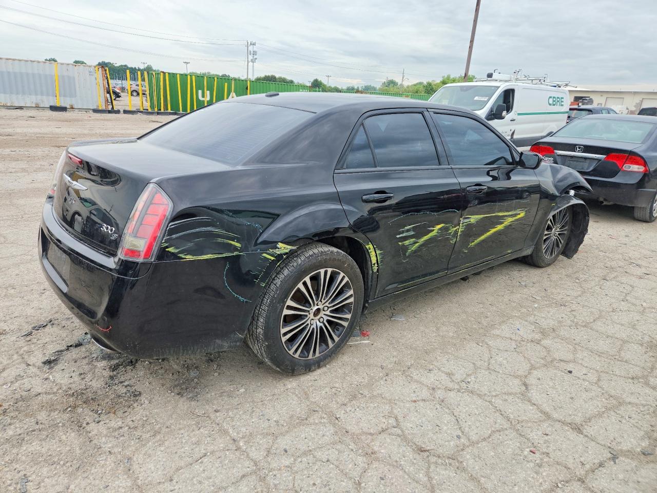 2014 Chrysler 300 S Black vin: 2C3CCAGG6EH287753