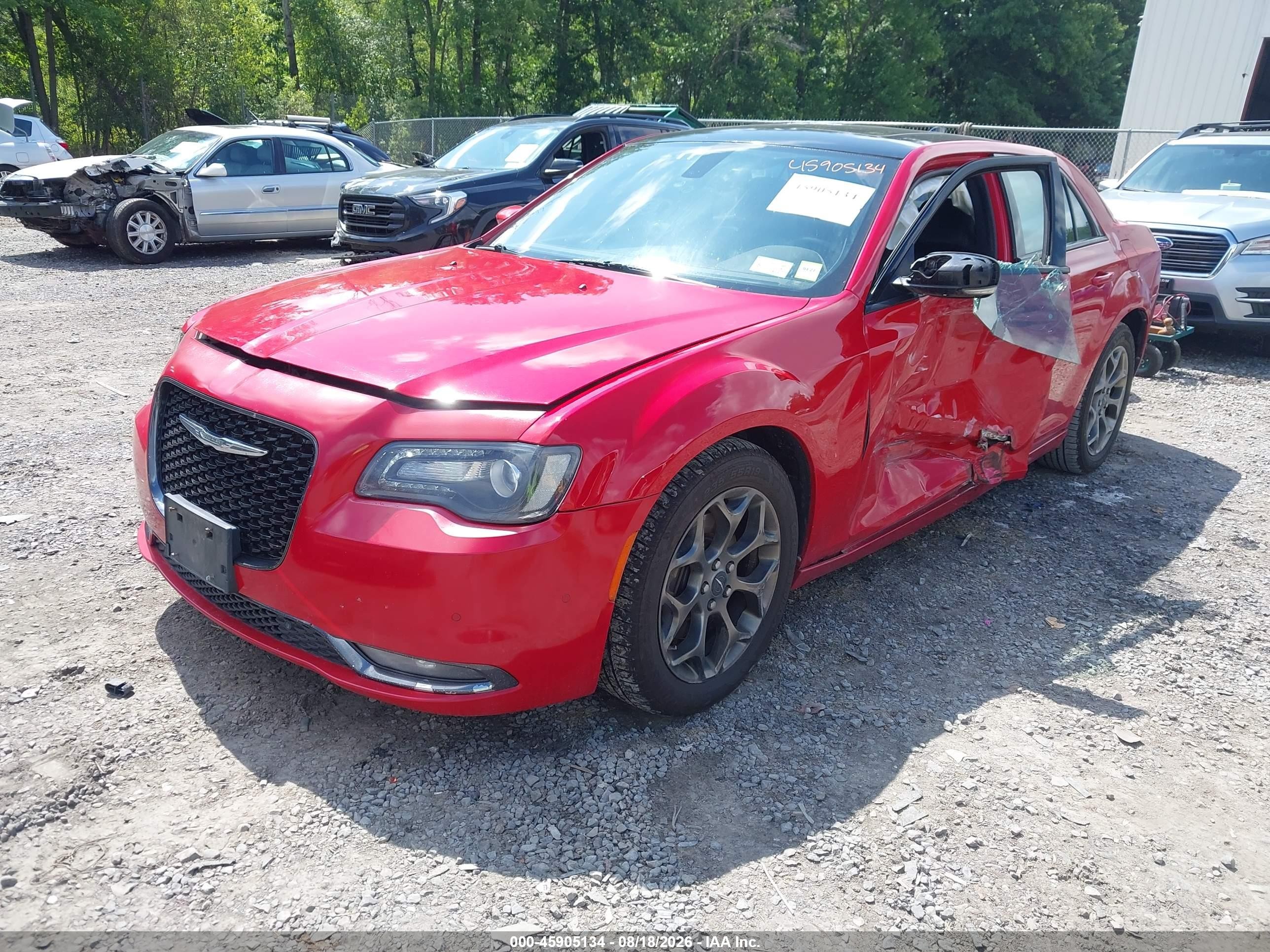 2015 Chrysler 300 300s Красный vin: 2C3CCAGG6FH831329