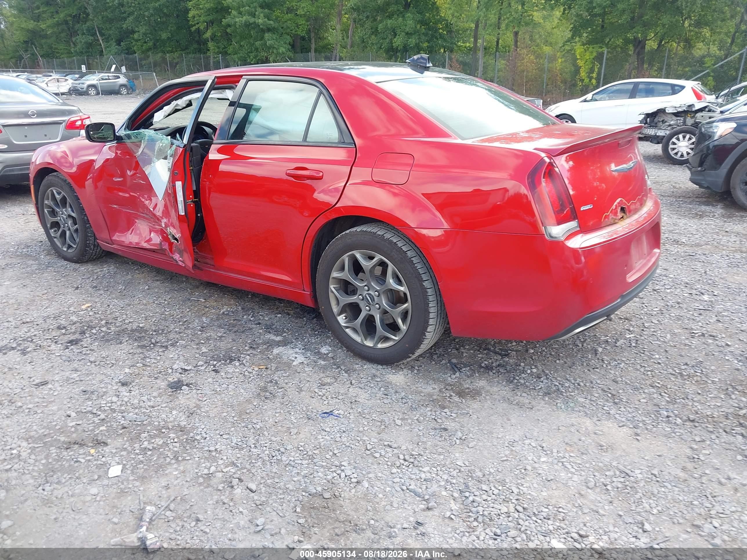 2015 Chrysler 300 300s Красный vin: 2C3CCAGG6FH831329