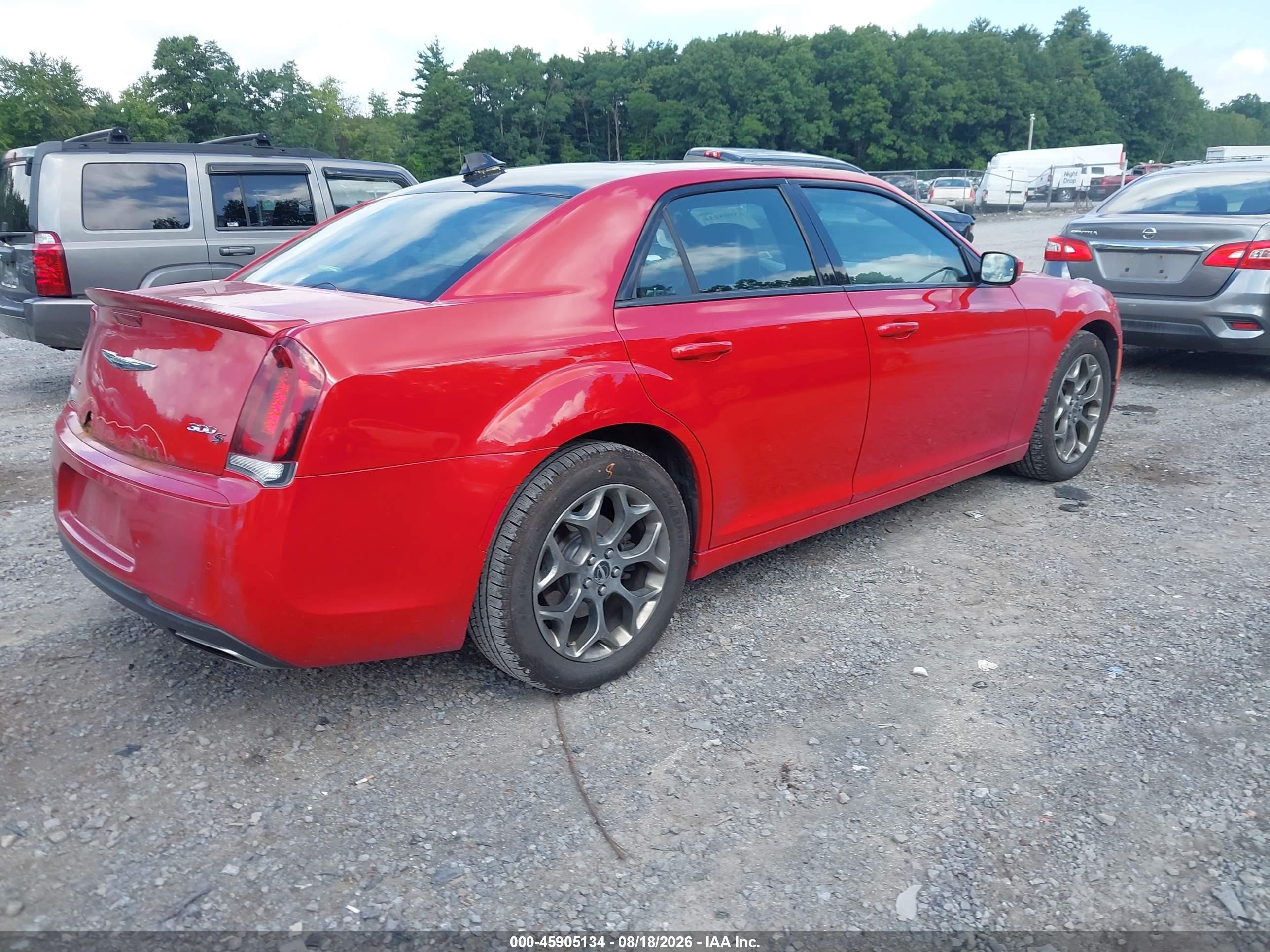 2015 Chrysler 300 300s Красный vin: 2C3CCAGG6FH831329