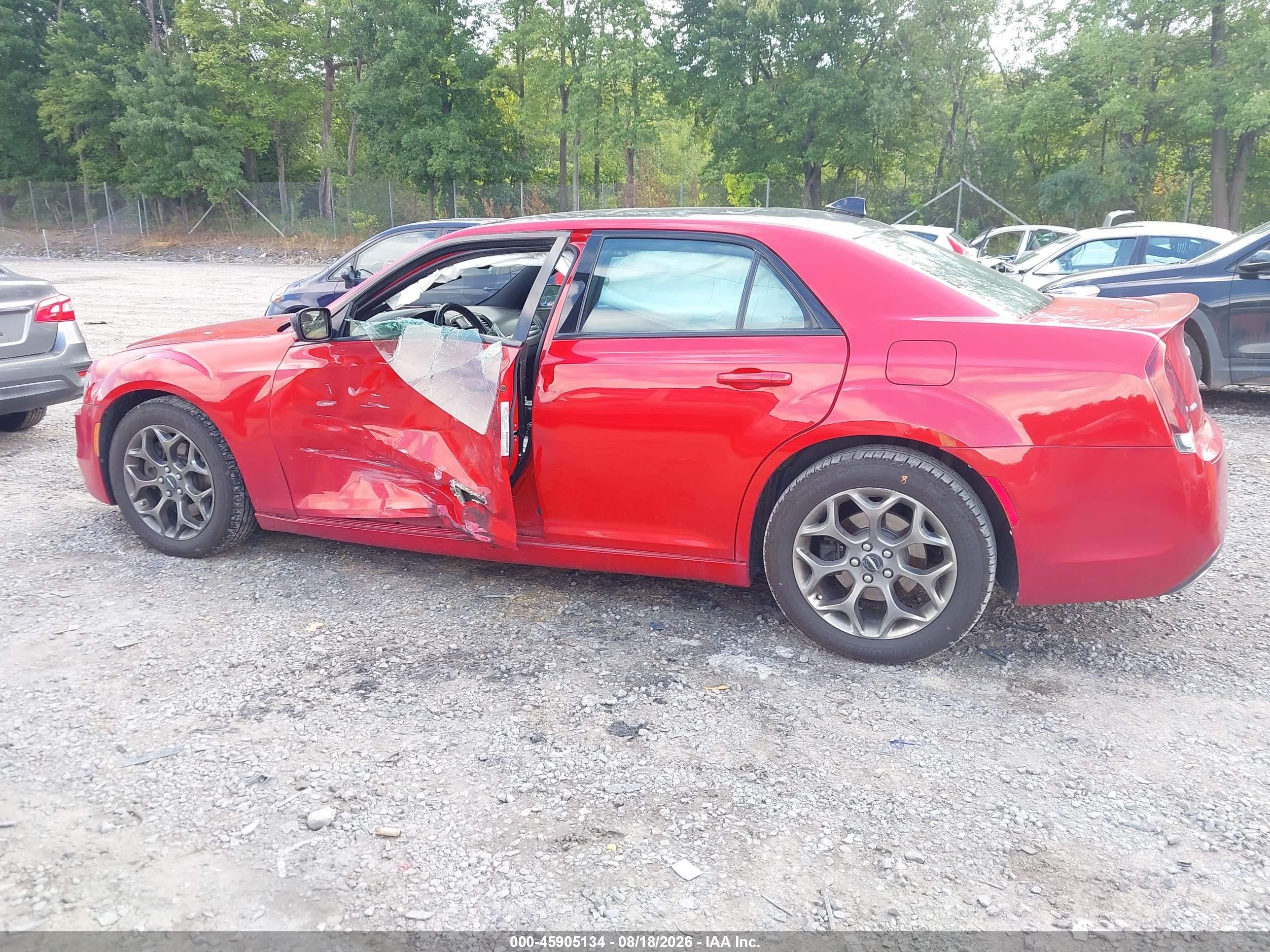 2015 Chrysler 300 300s Красный vin: 2C3CCAGG6FH831329