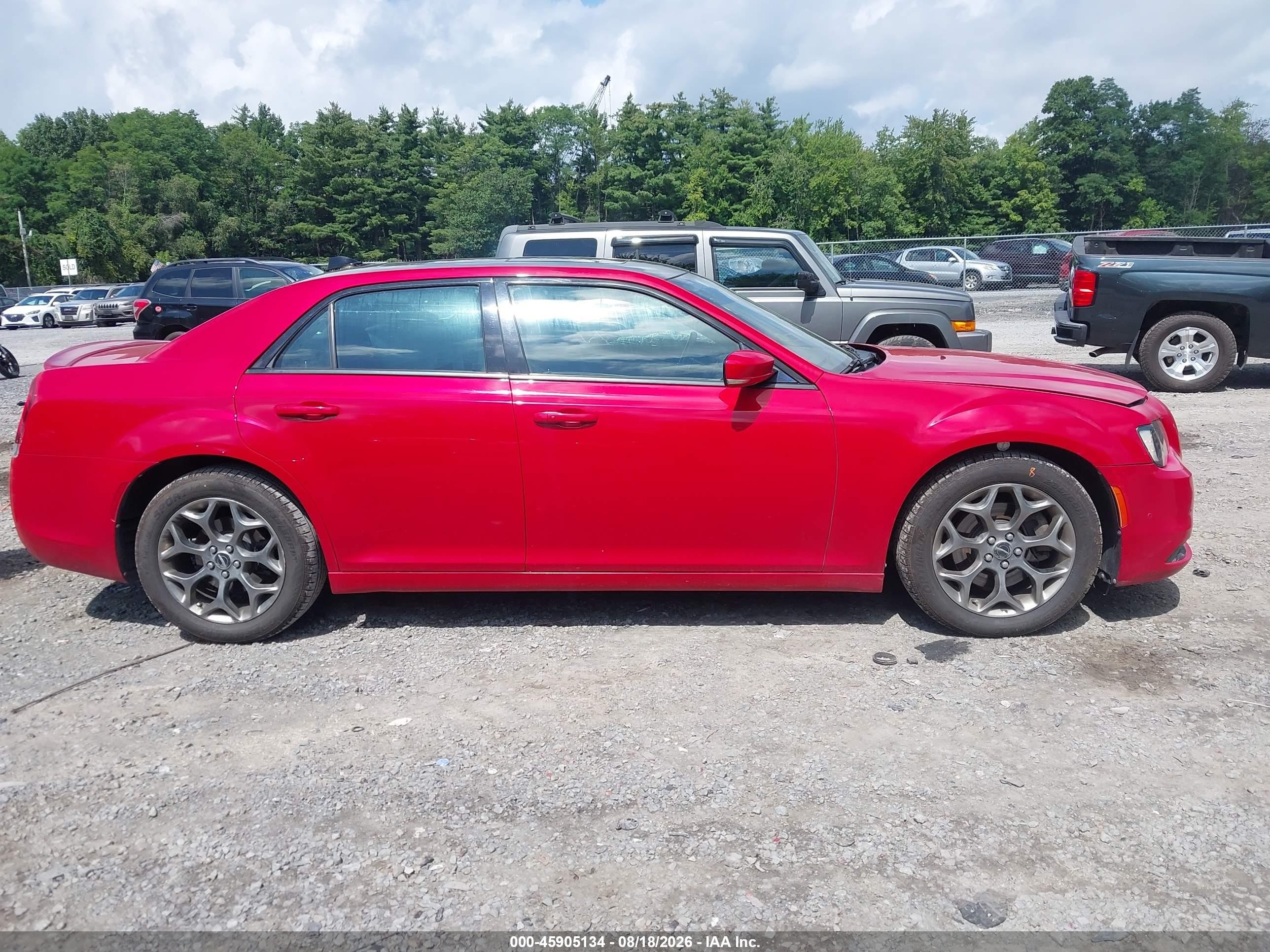 2015 Chrysler 300 300s Красный vin: 2C3CCAGG6FH831329