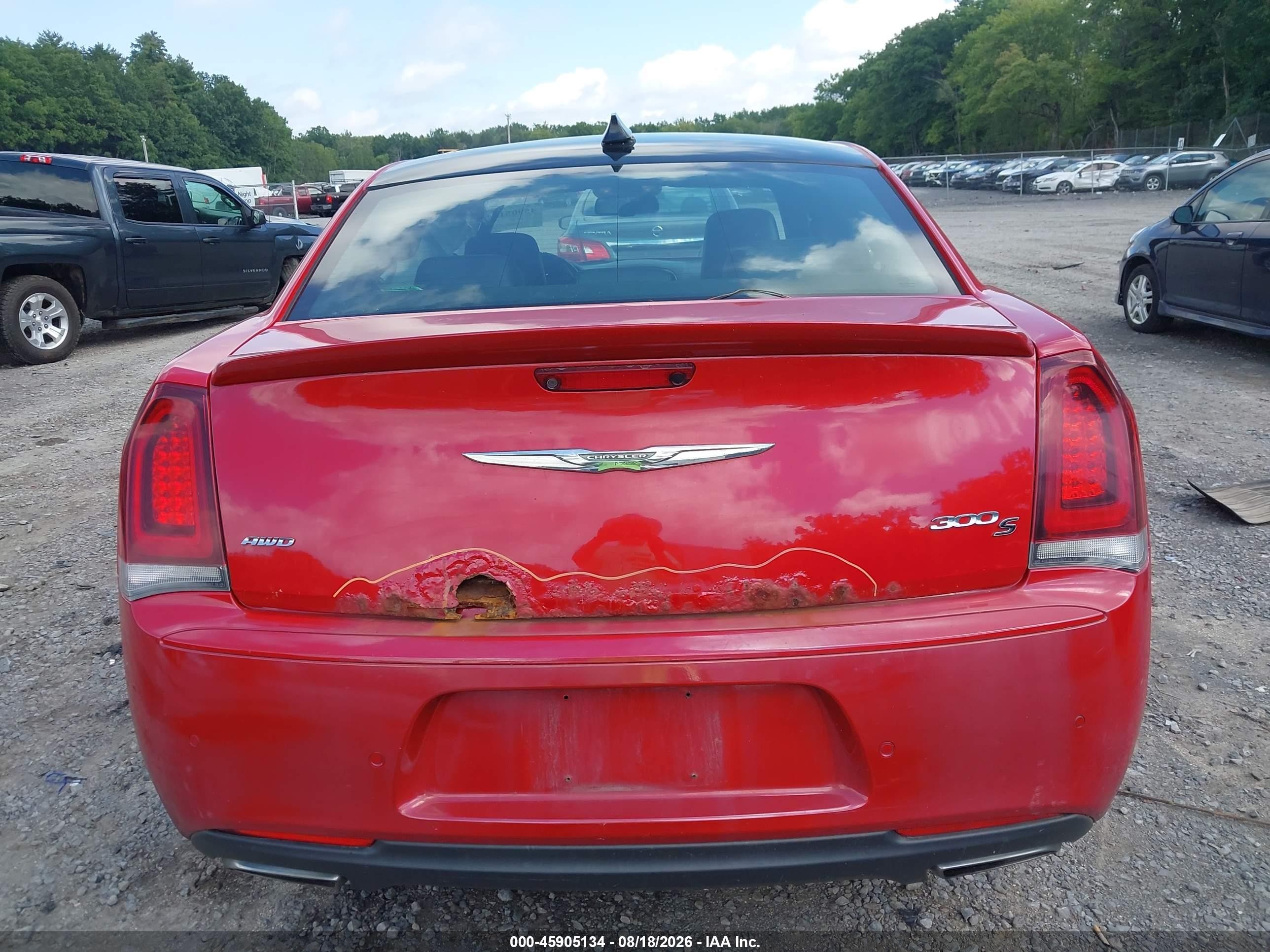 2015 Chrysler 300 300s Красный vin: 2C3CCAGG6FH831329