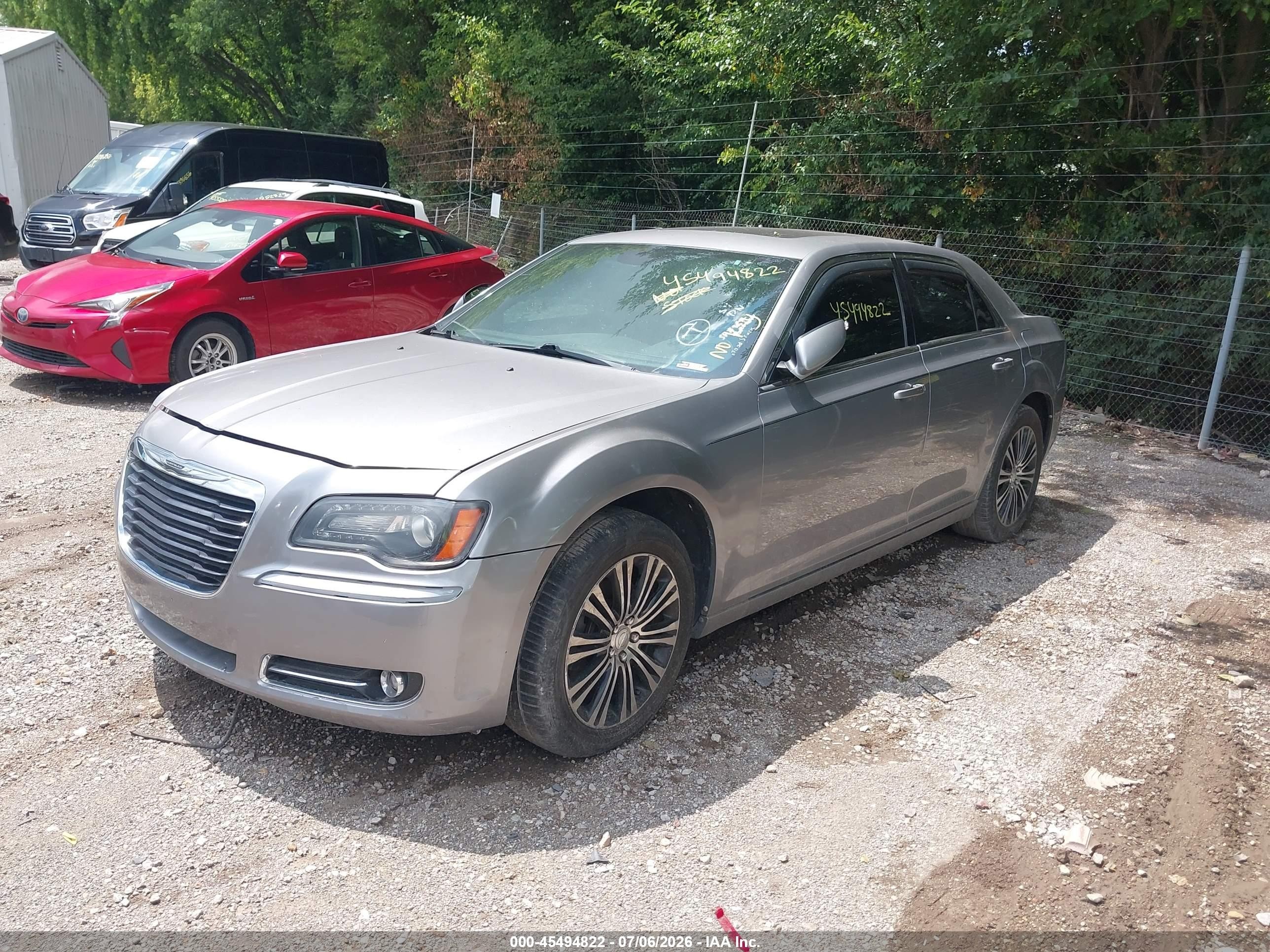 2014 Chrysler 300 300s Silver vin: 2C3CCAGG7EH184776