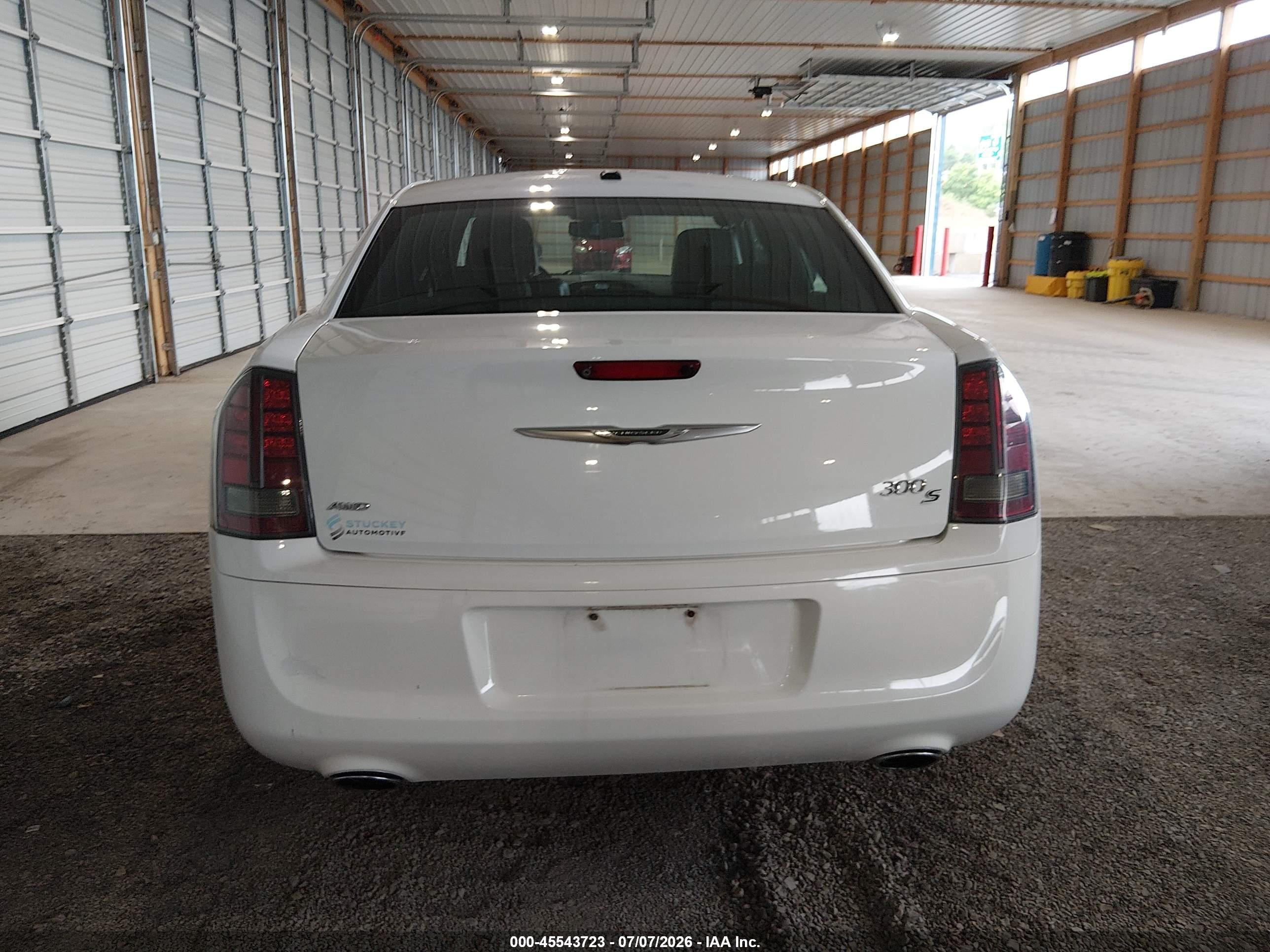 2014 Chrysler 300 300s White vin: 2C3CCAGG7EH374142