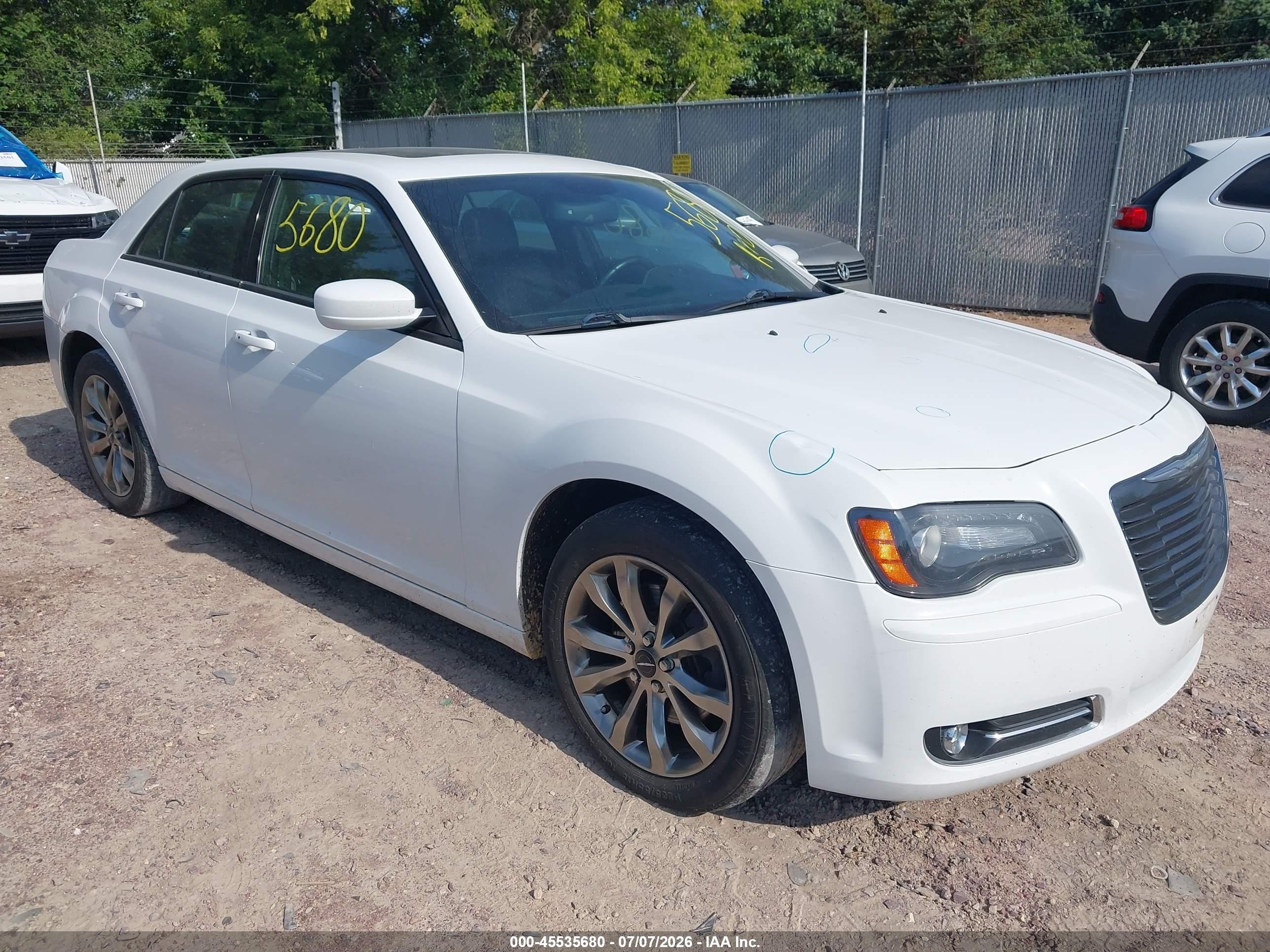 2014 Chrysler 300 300s Белый vin: 2C3CCAGG7EH383441