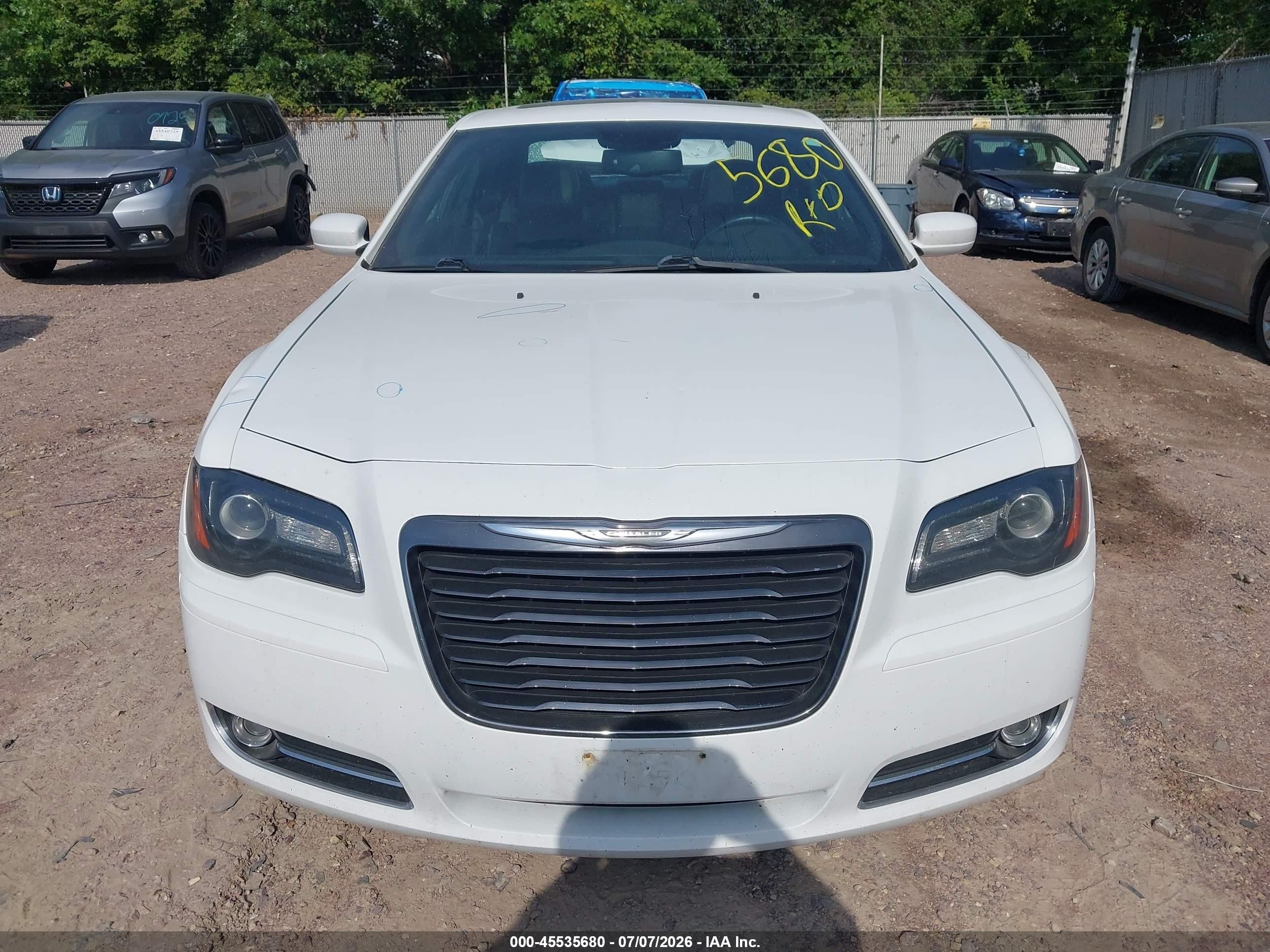 2014 Chrysler 300 300s White vin: 2C3CCAGG7EH383441