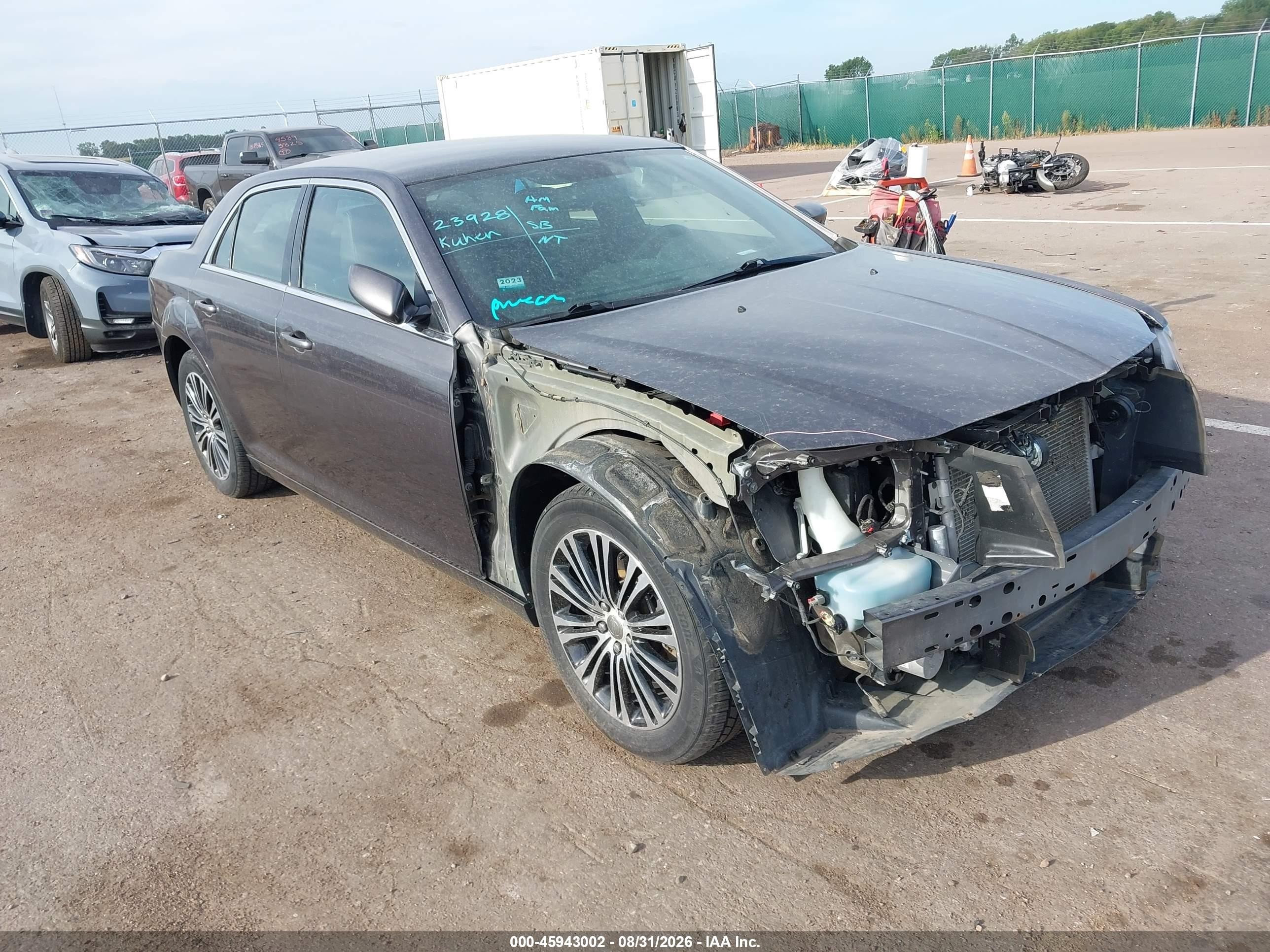 2013 Chrysler 300 300s Серый vin: 2C3CCAGG8DH602504