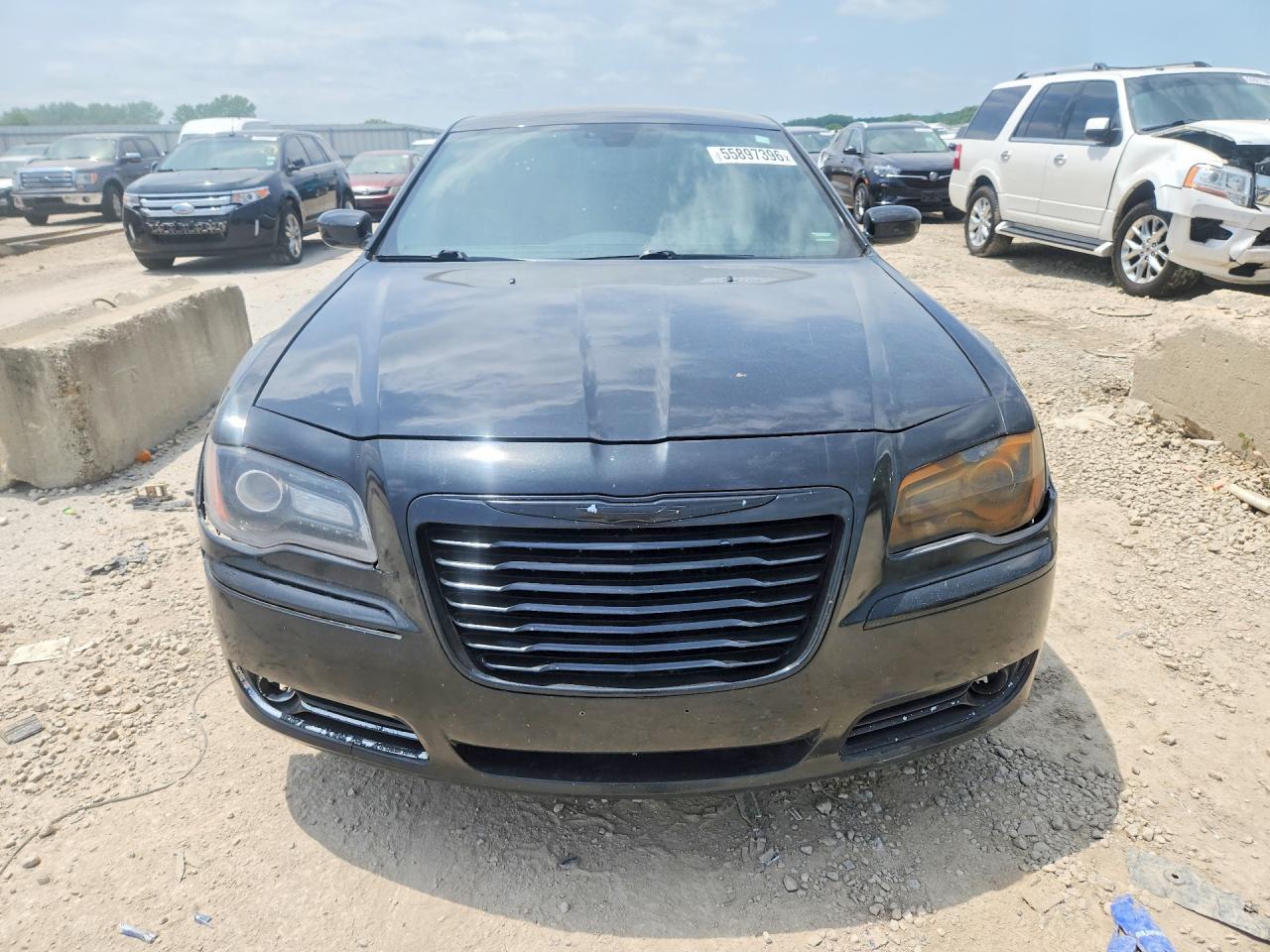 2014 Chrysler 300 S Black vin: 2C3CCAGG8EH352876