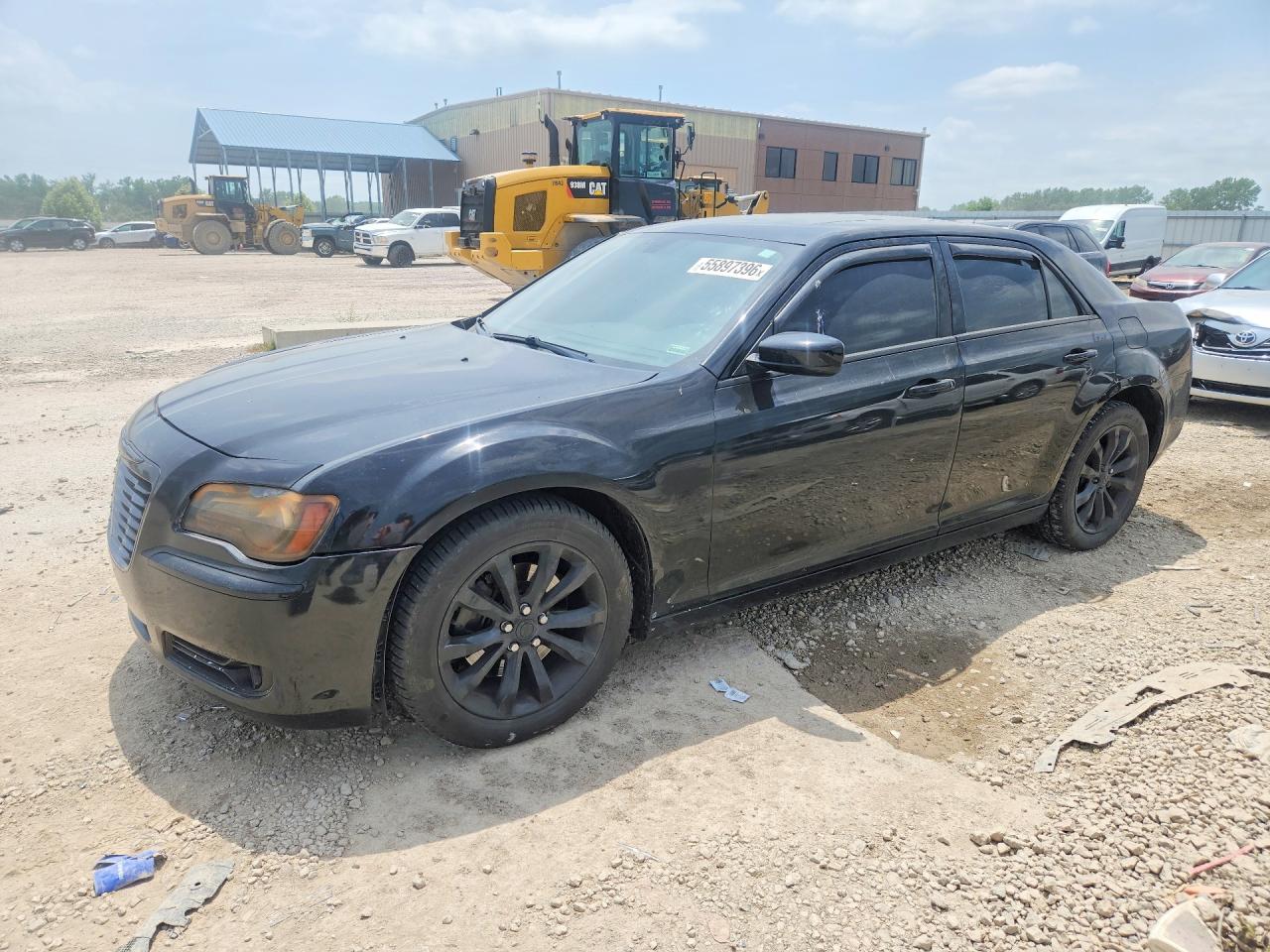 2014 Chrysler 300 S Black vin: 2C3CCAGG8EH352876