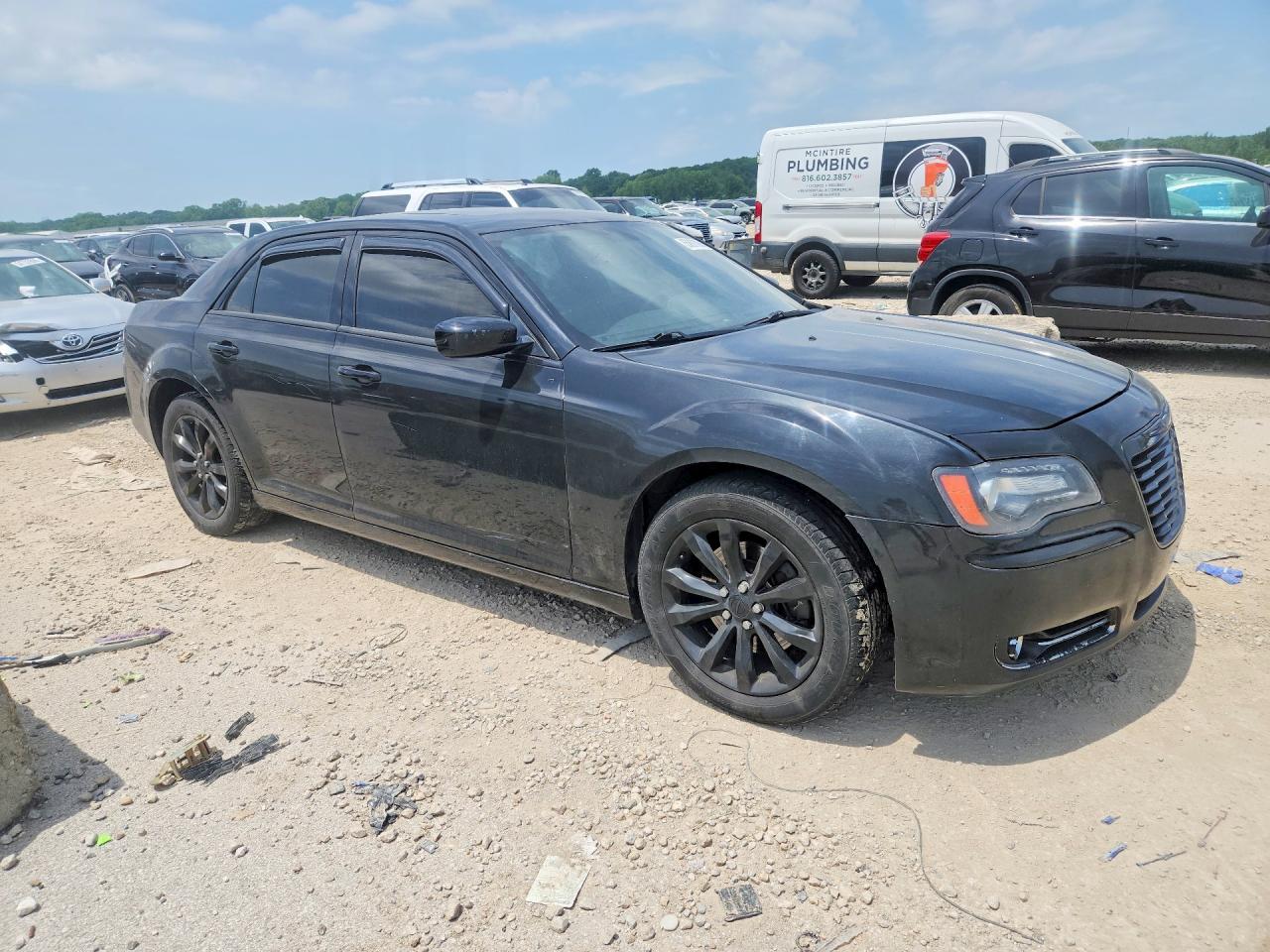 2014 Chrysler 300 S Black vin: 2C3CCAGG8EH352876