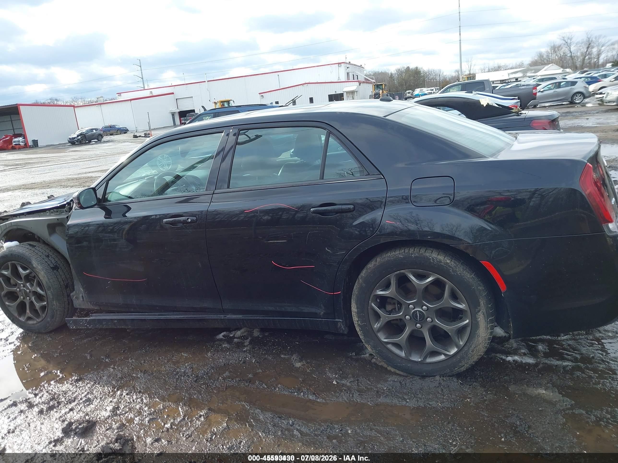 2015 Chrysler 300 S Black vin: 2C3CCAGG8FH787026