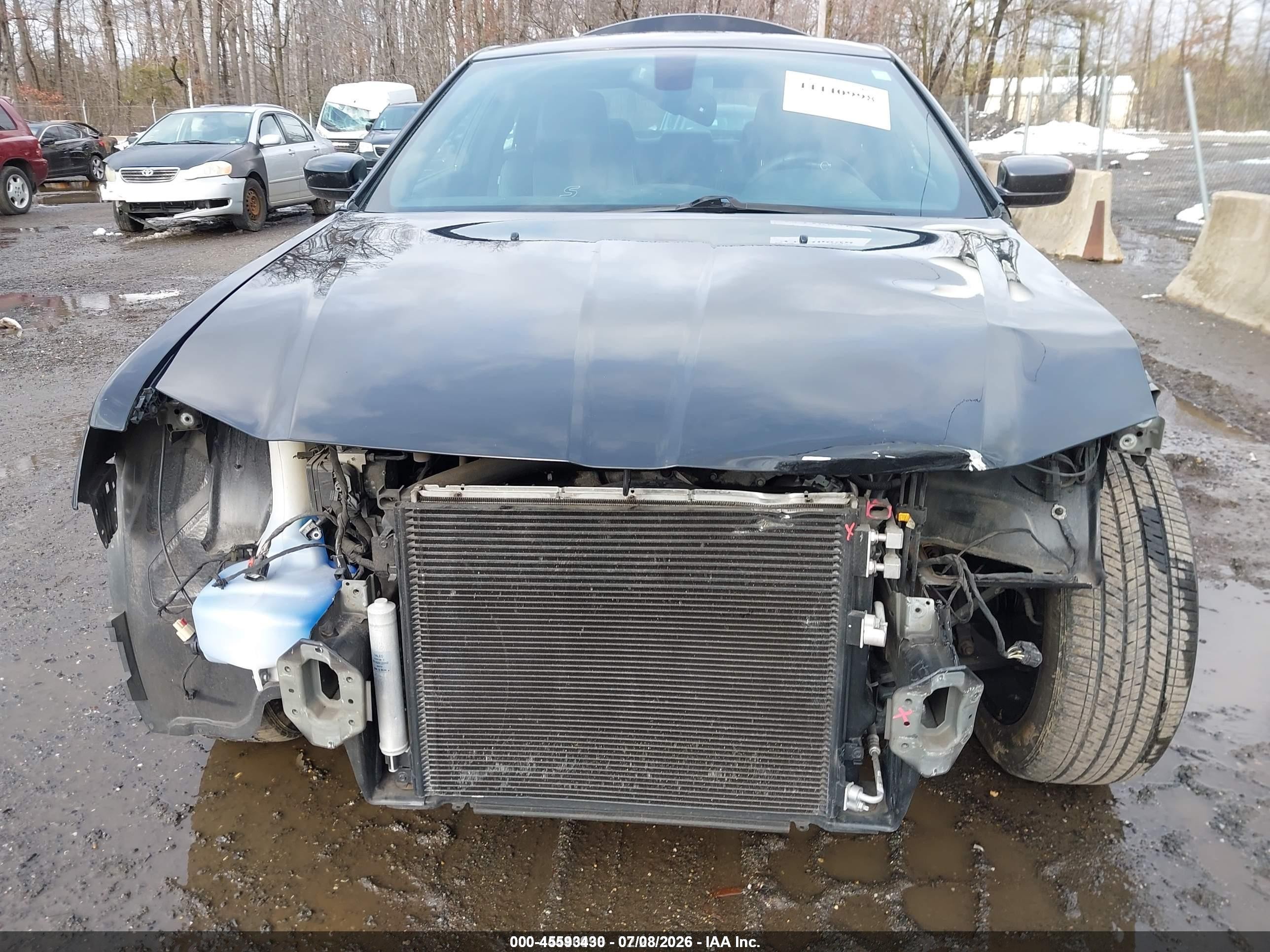 2015 Chrysler 300 S Black vin: 2C3CCAGG8FH787026
