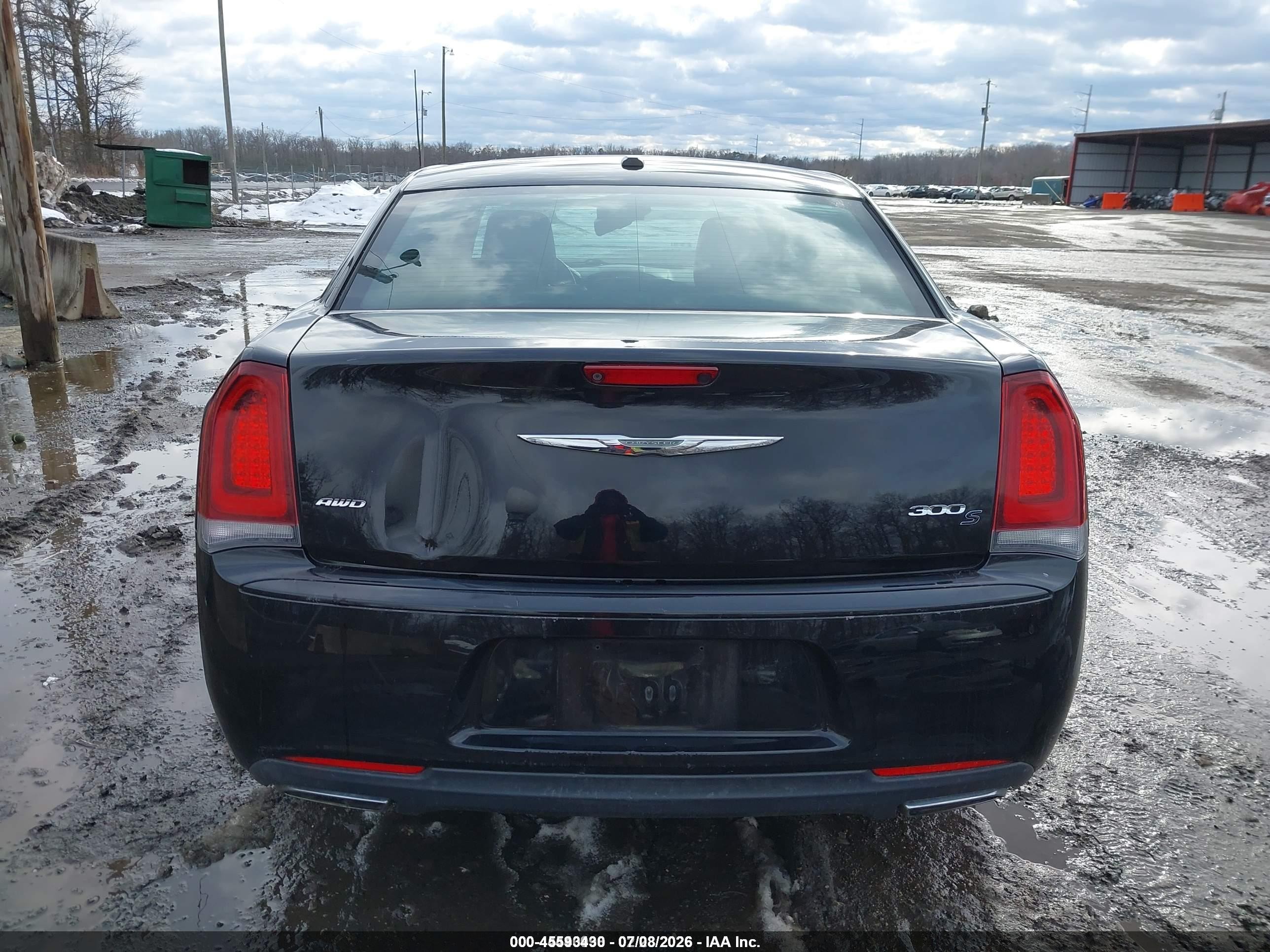 2015 Chrysler 300 S Black vin: 2C3CCAGG8FH787026