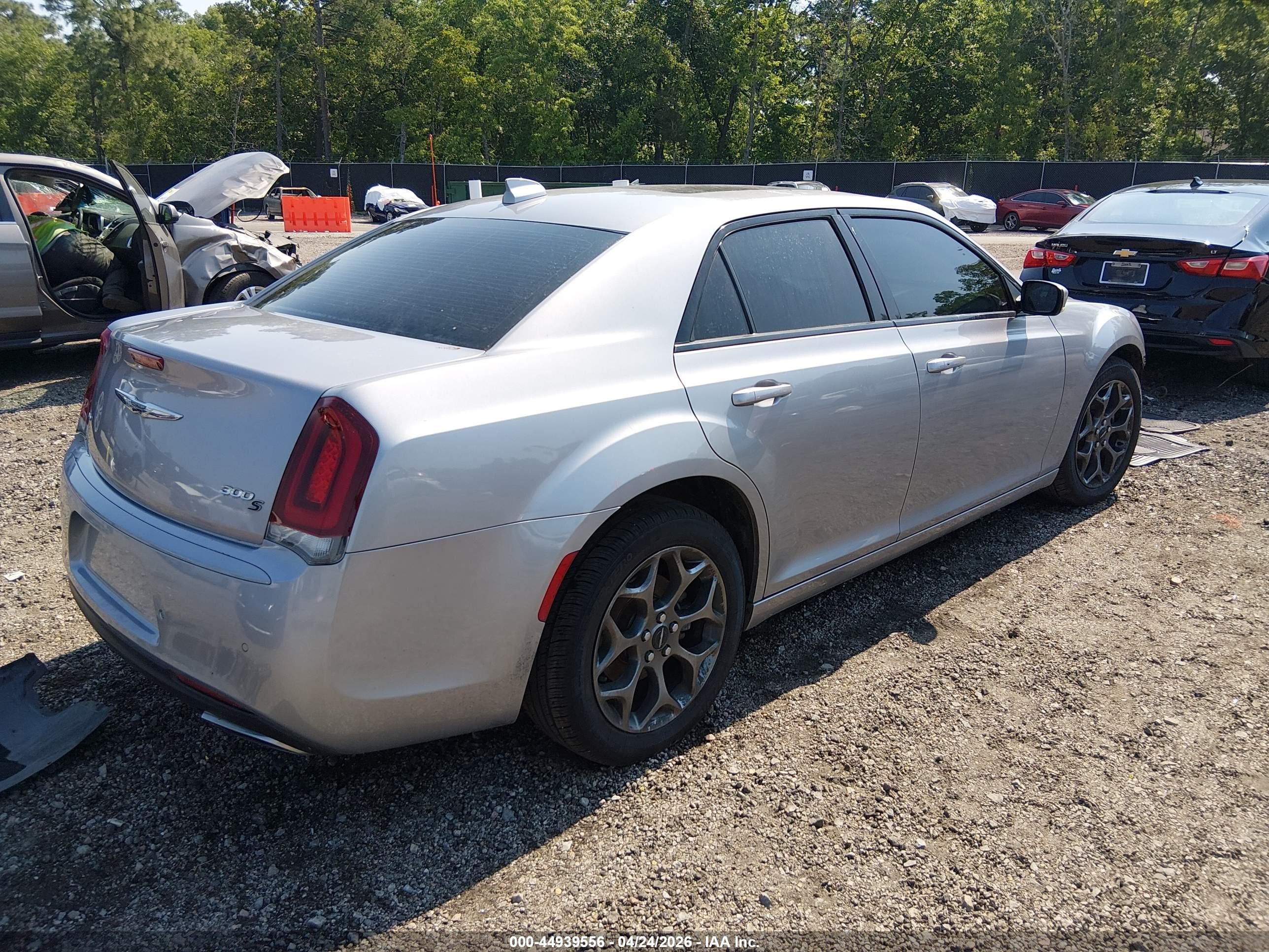 2015 Chrysler 300 300s Gray vin: 2C3CCAGG8FH808943