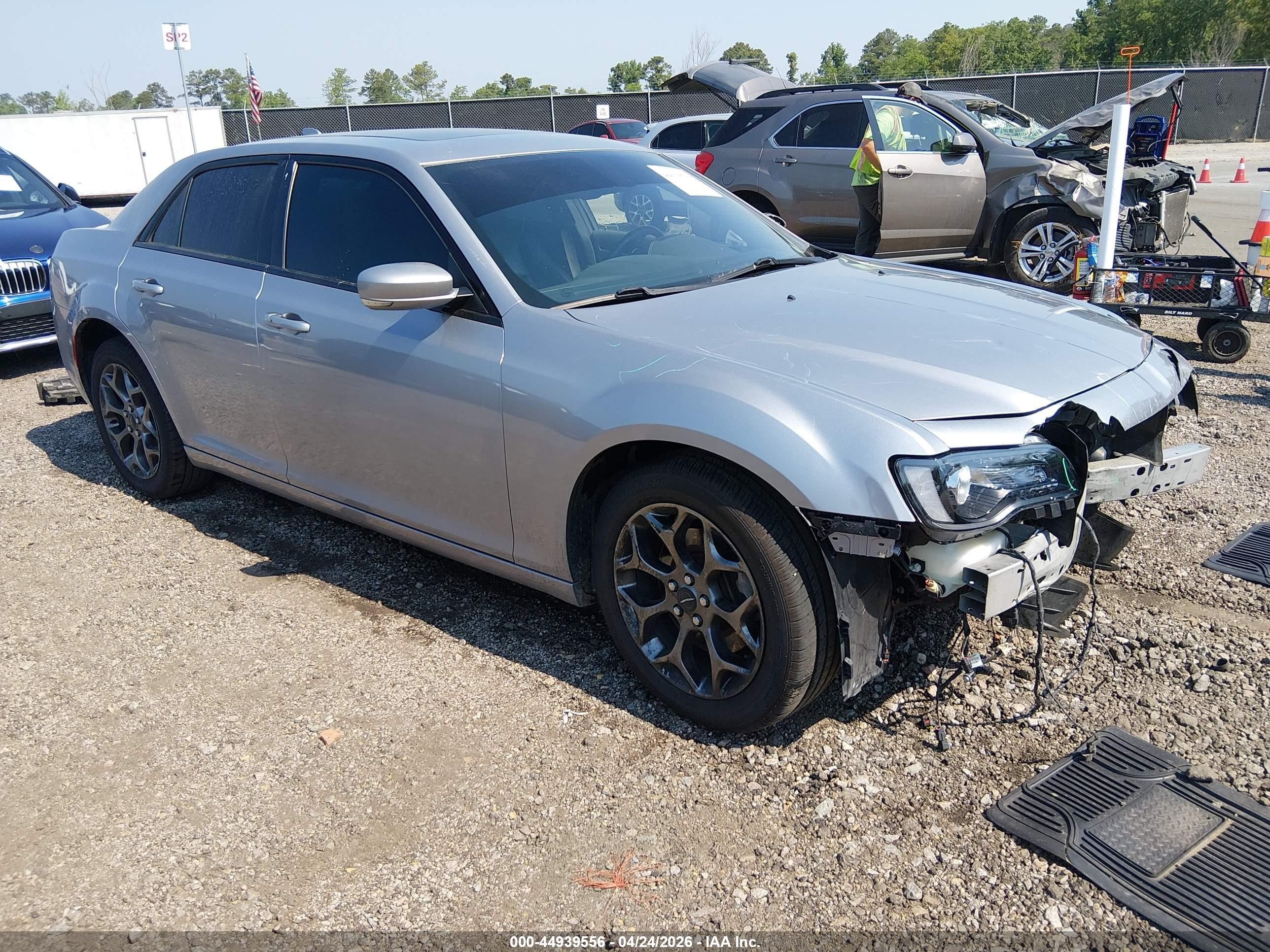 2015 Chrysler 300 300s Gray vin: 2C3CCAGG8FH808943