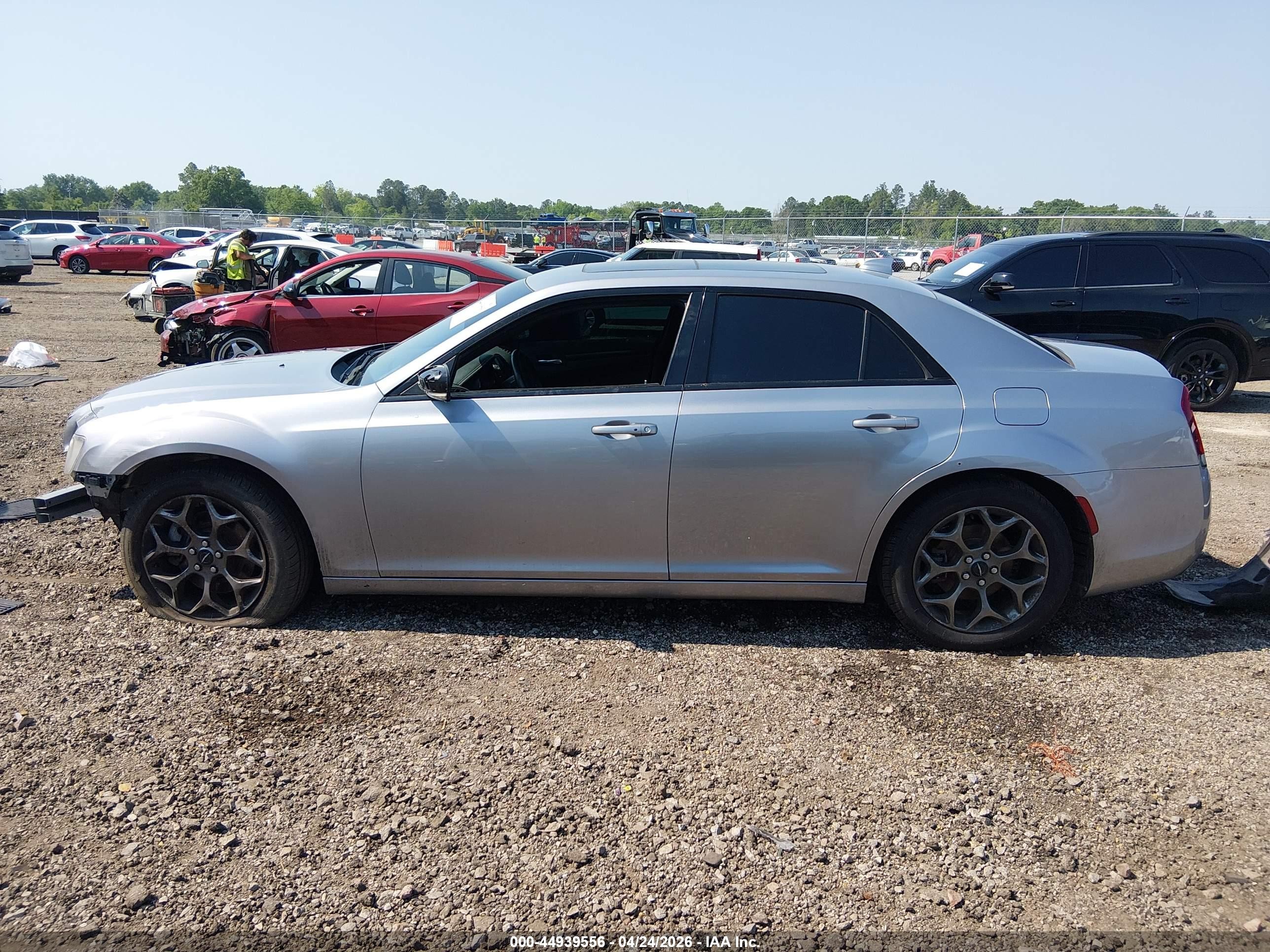 2015 Chrysler 300 300s Gray vin: 2C3CCAGG8FH808943