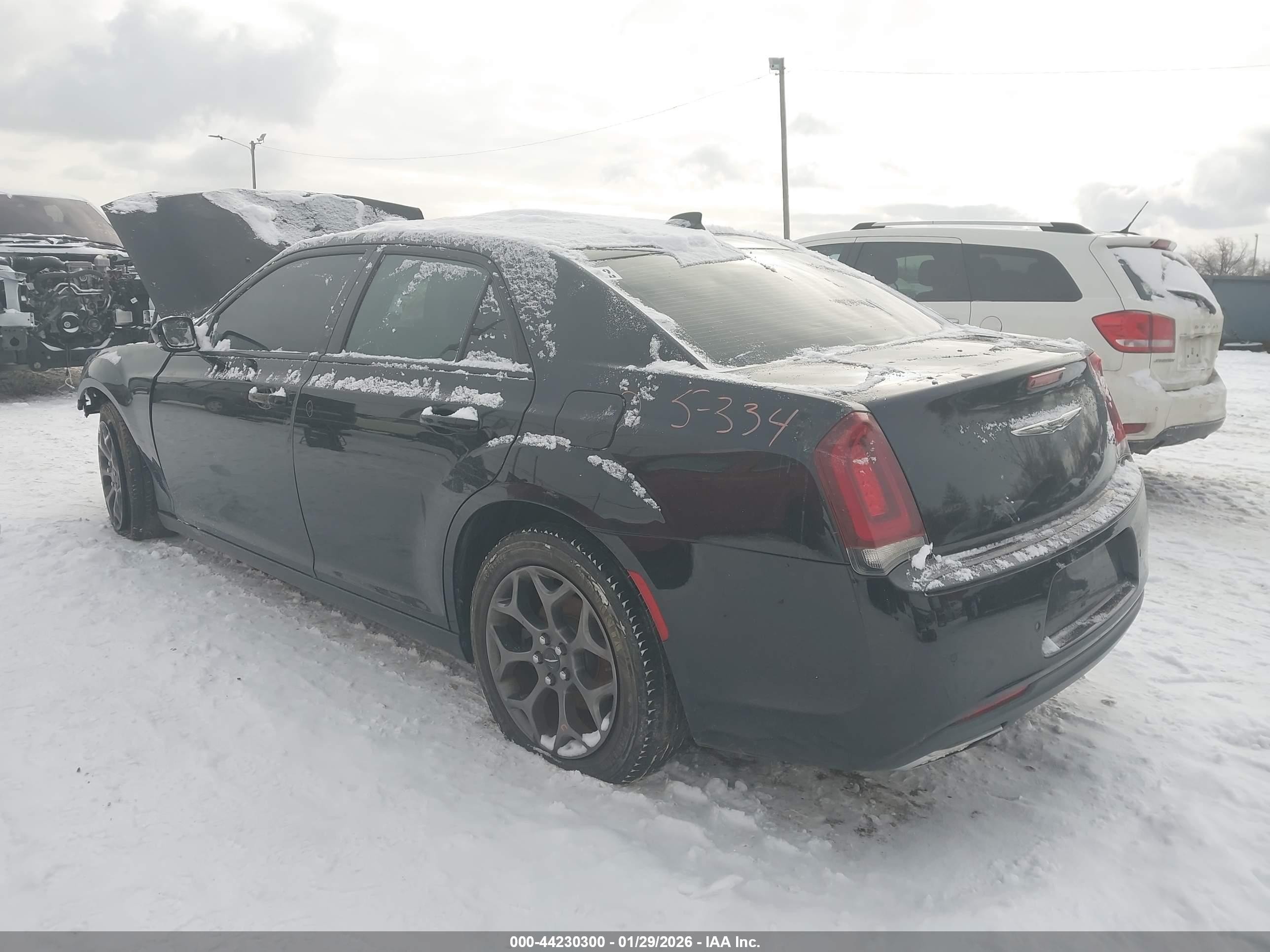 2015 Chrysler 300 300s Black vin: 2C3CCAGG8FH899499