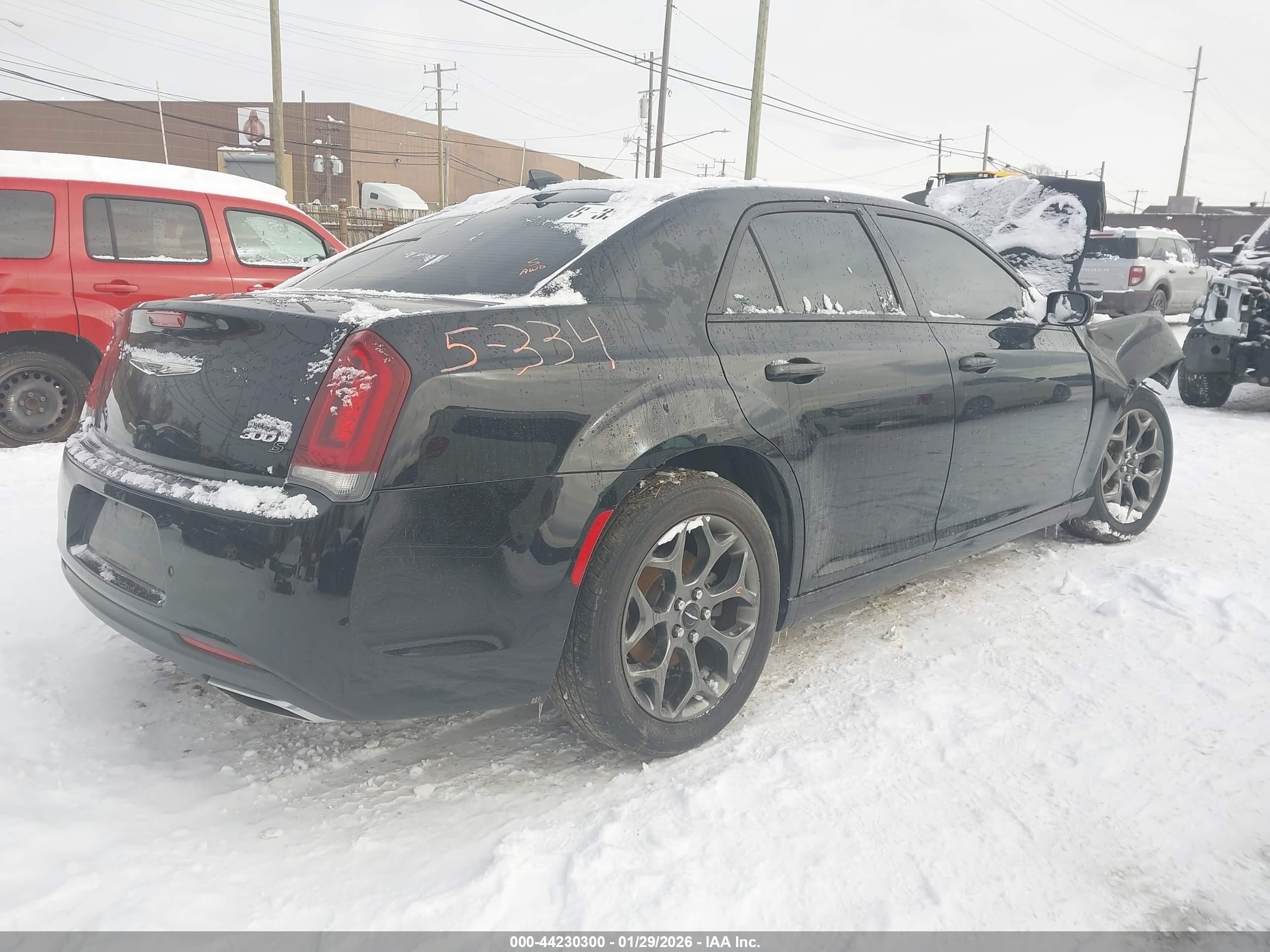 2015 Chrysler 300 300s Black vin: 2C3CCAGG8FH899499