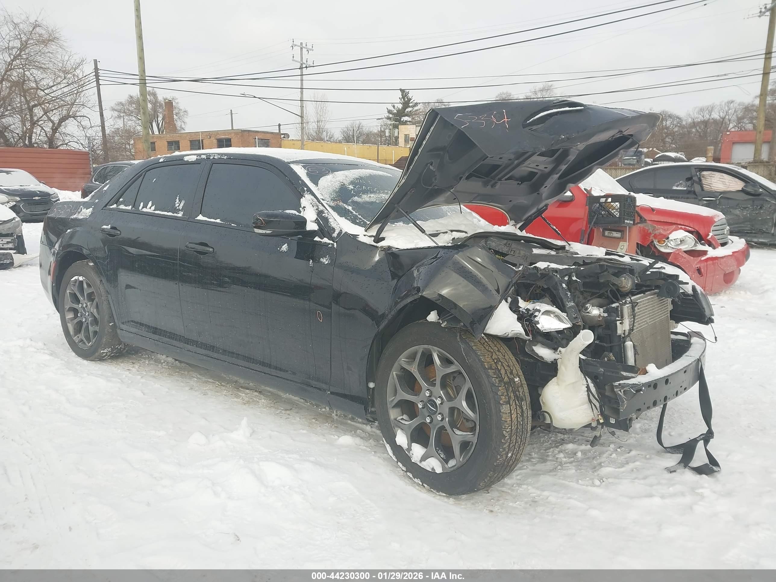 2015 Chrysler 300 300s Черный vin: 2C3CCAGG8FH899499