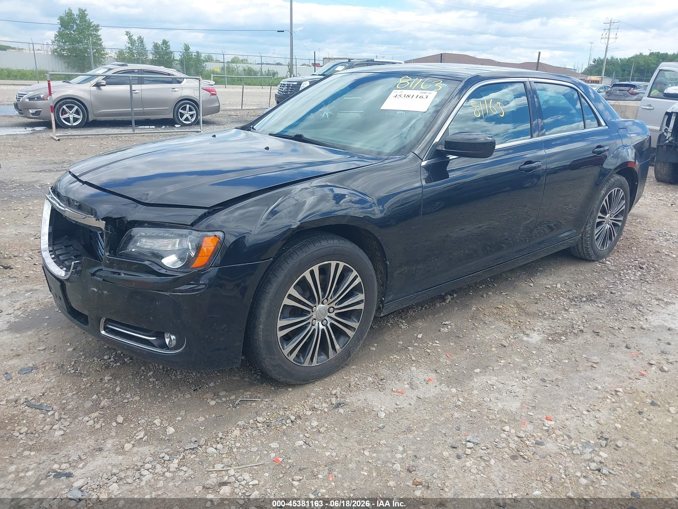 2014 Chrysler 300 300s Black vin: 2C3CCAGG9EH120559