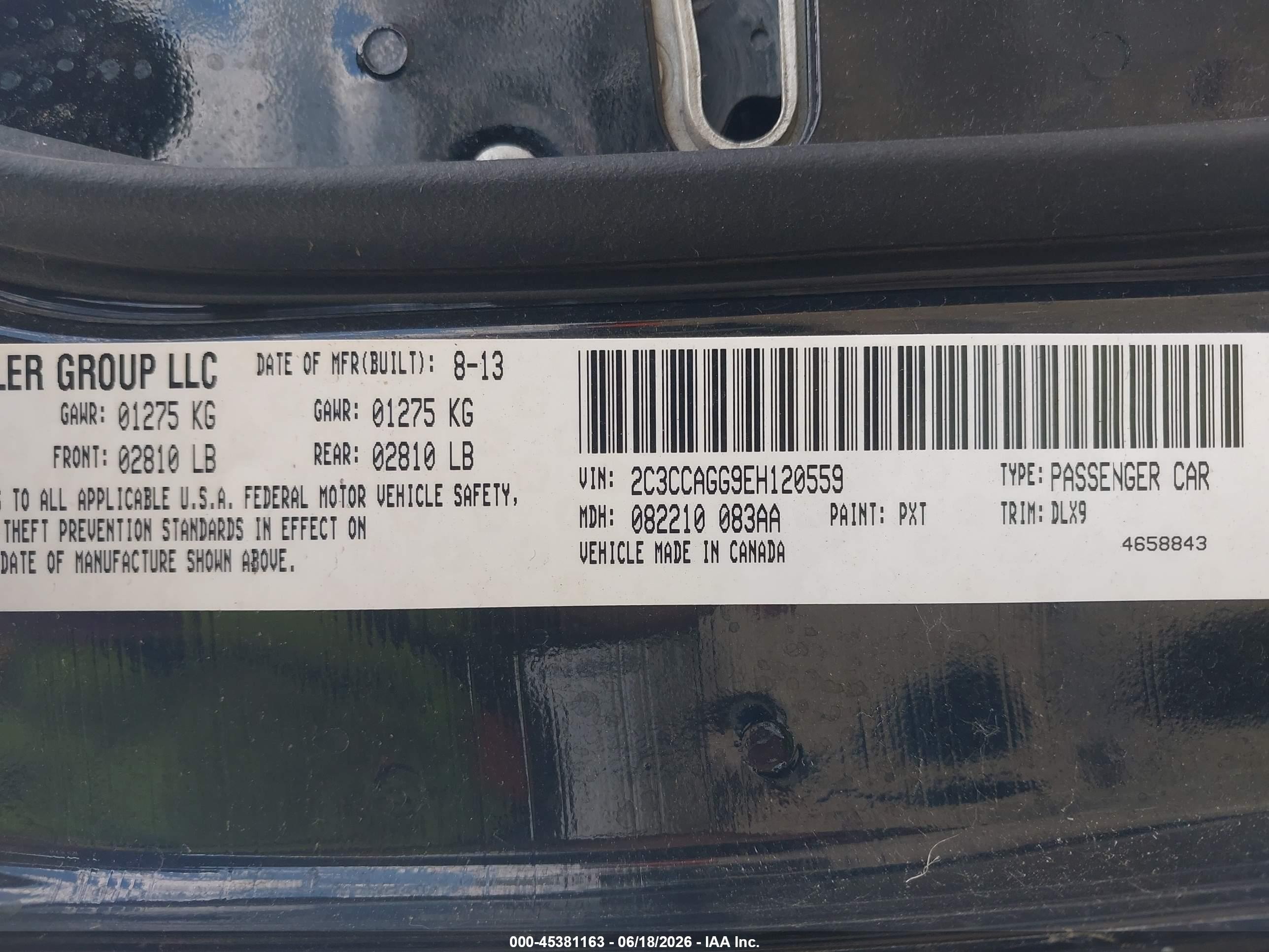 2014 Chrysler 300 300s Black vin: 2C3CCAGG9EH120559