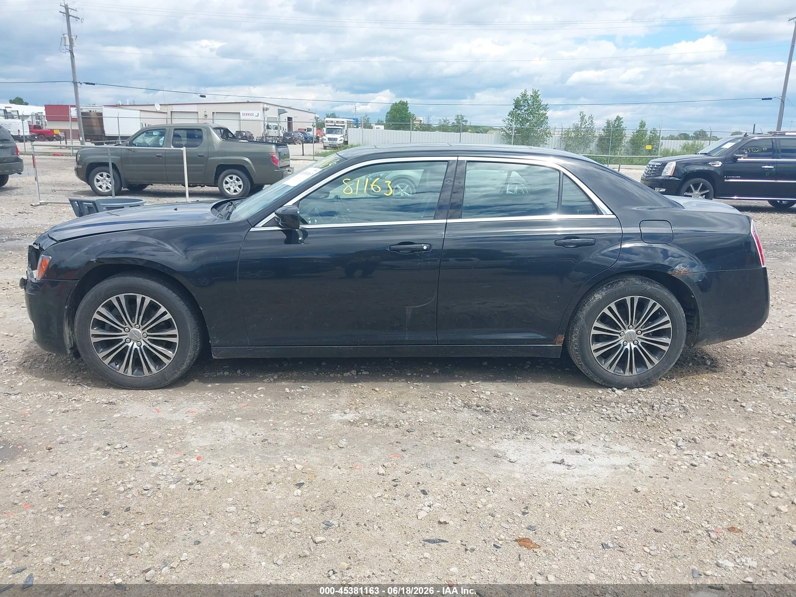 2014 Chrysler 300 300s Black vin: 2C3CCAGG9EH120559