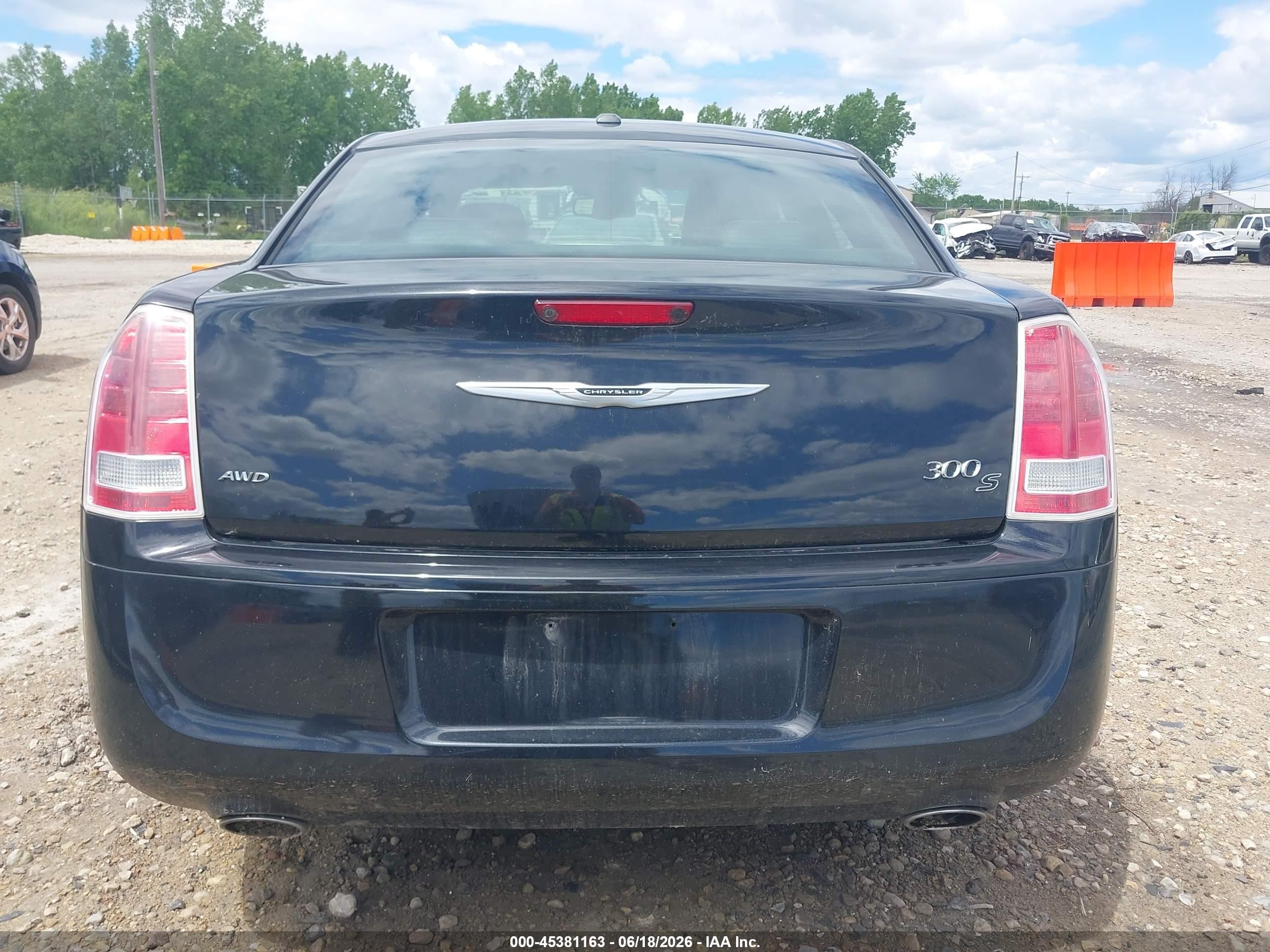 2014 Chrysler 300 300s Black vin: 2C3CCAGG9EH120559