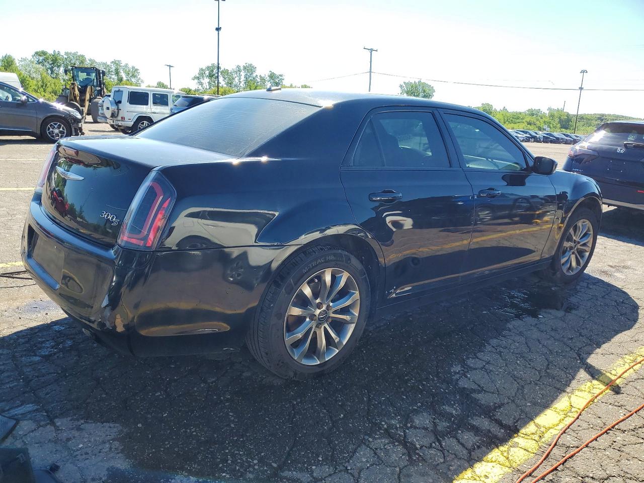 2014 Chrysler 300 S Black vin: 2C3CCAGG9EH331518