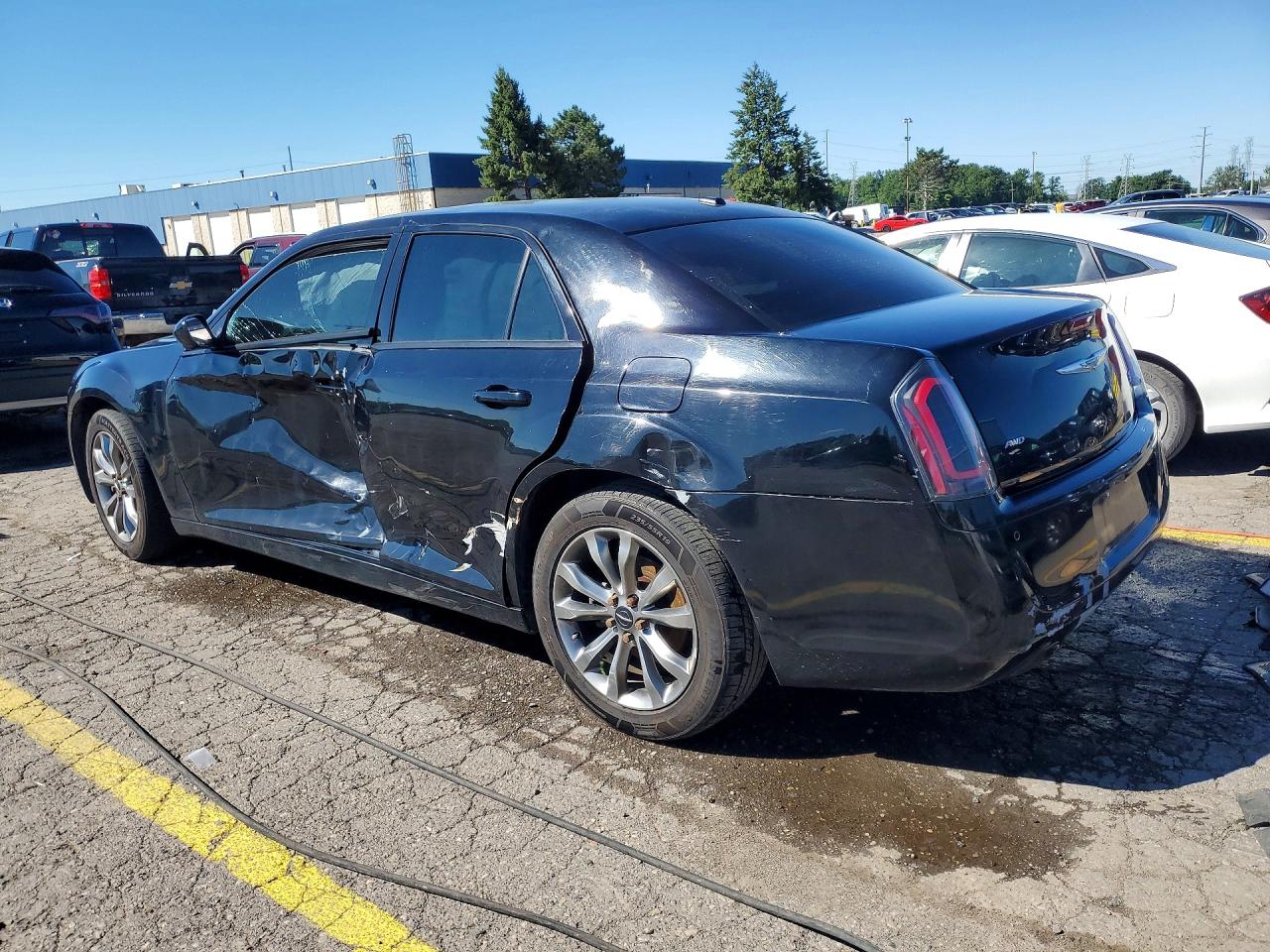 2014 Chrysler 300 S Black vin: 2C3CCAGG9EH331518